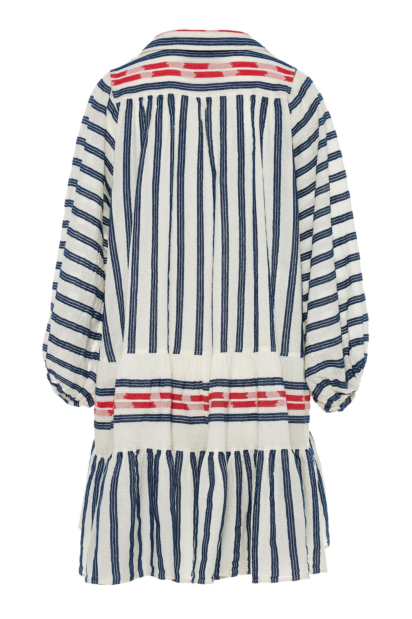 NIFTY SHORT DRESS JACQUARD BLUE NAVY 2
