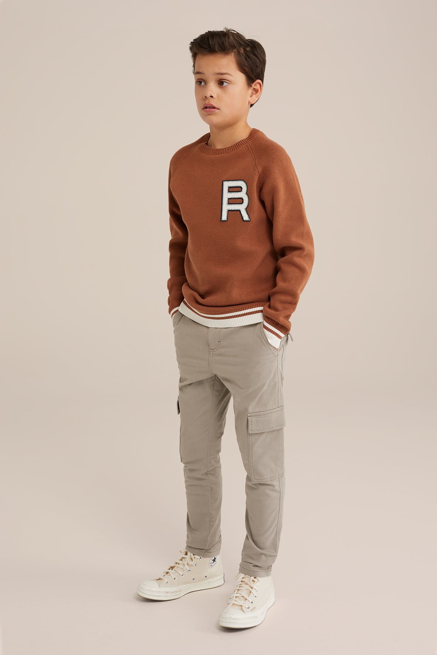 PULLOVER BROWN 8