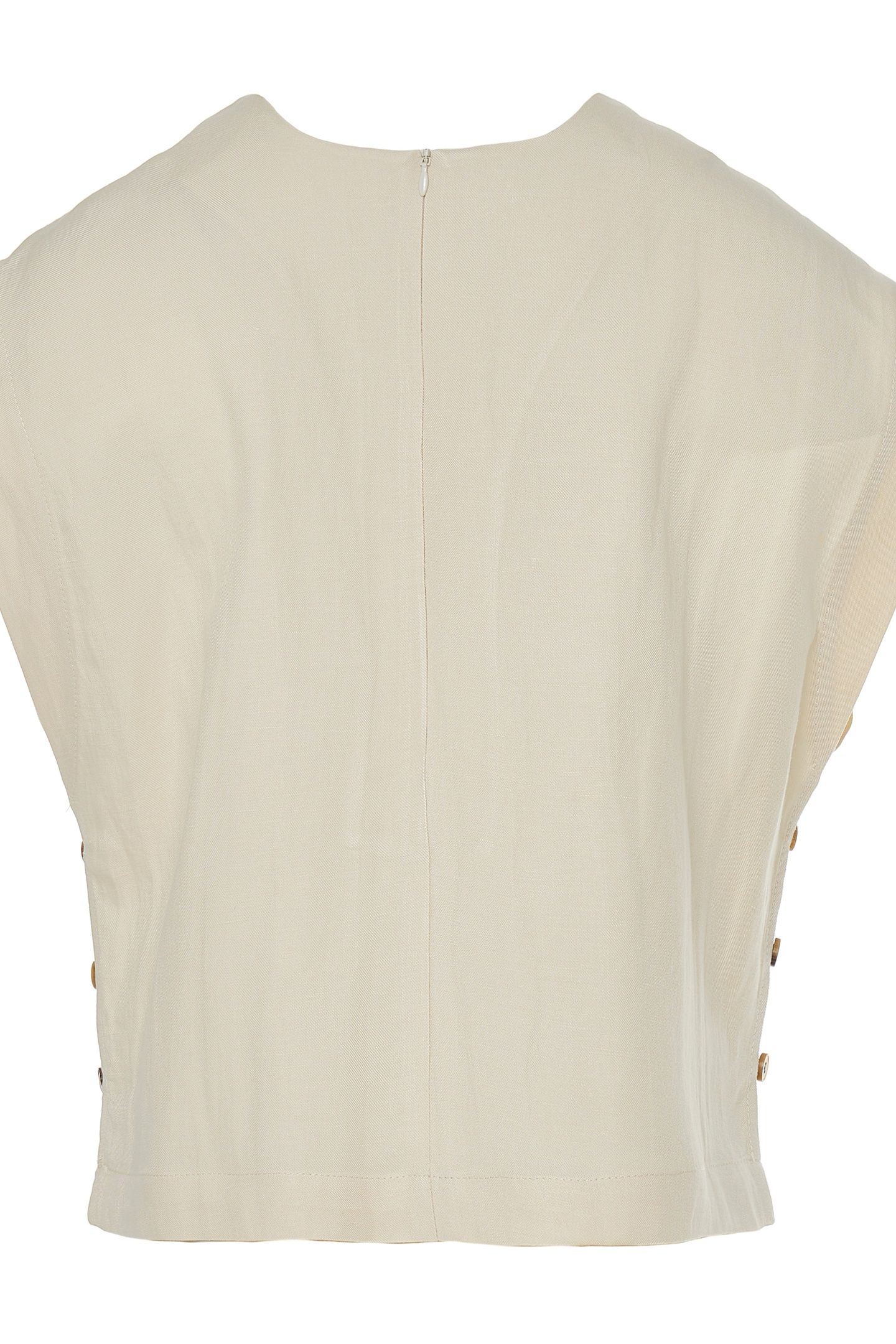AGAPI BLOUSE LINO ECRU 3