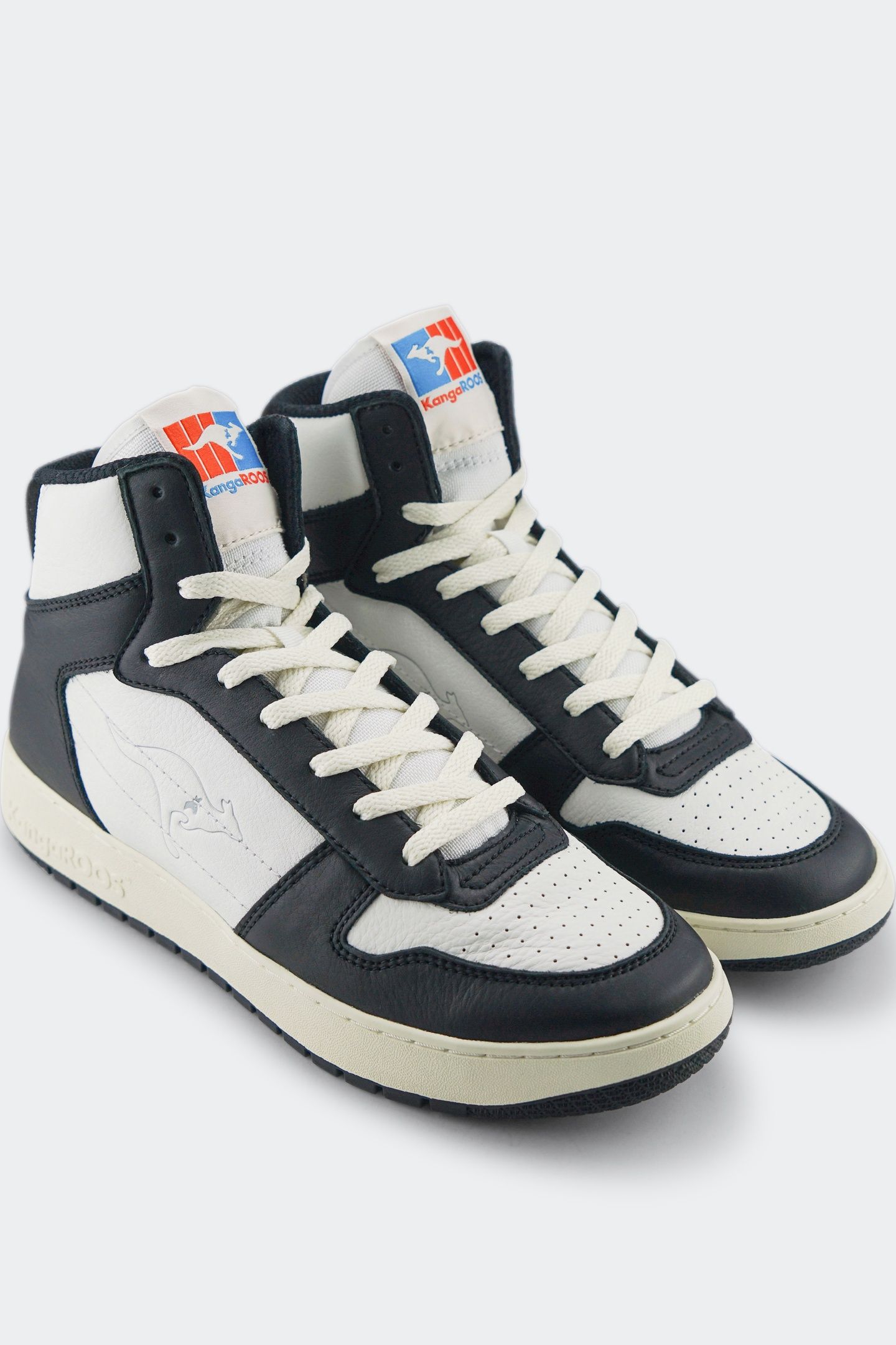 UNISEX GAME HI LACE UP BLACK/WHITE 3