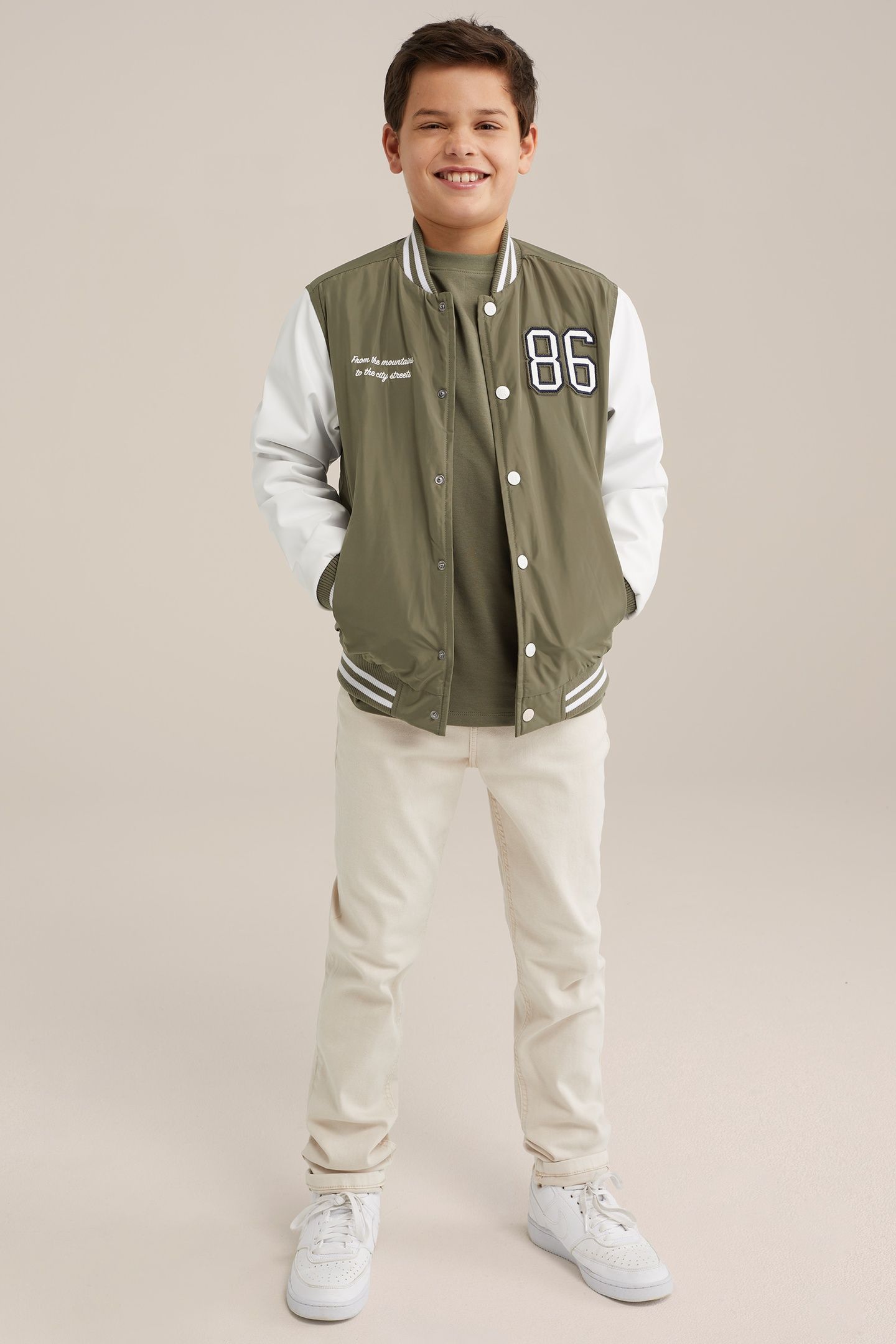 5-POCKET MID WAIST BEIGE 8