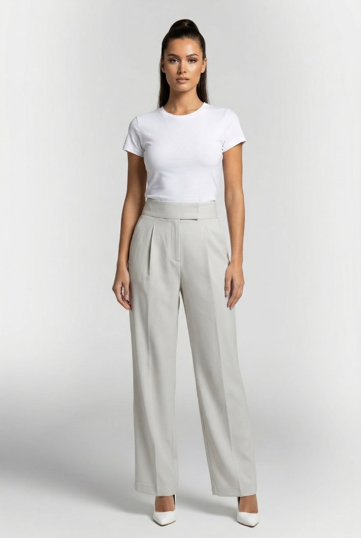 TEKOA TROUSER PEARL GREY 1