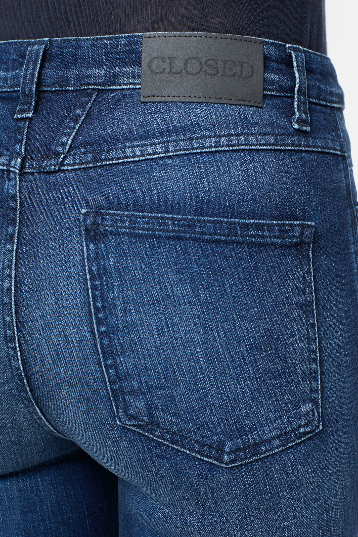 SKINNY PUSHER JEANS DARK BLUE 4