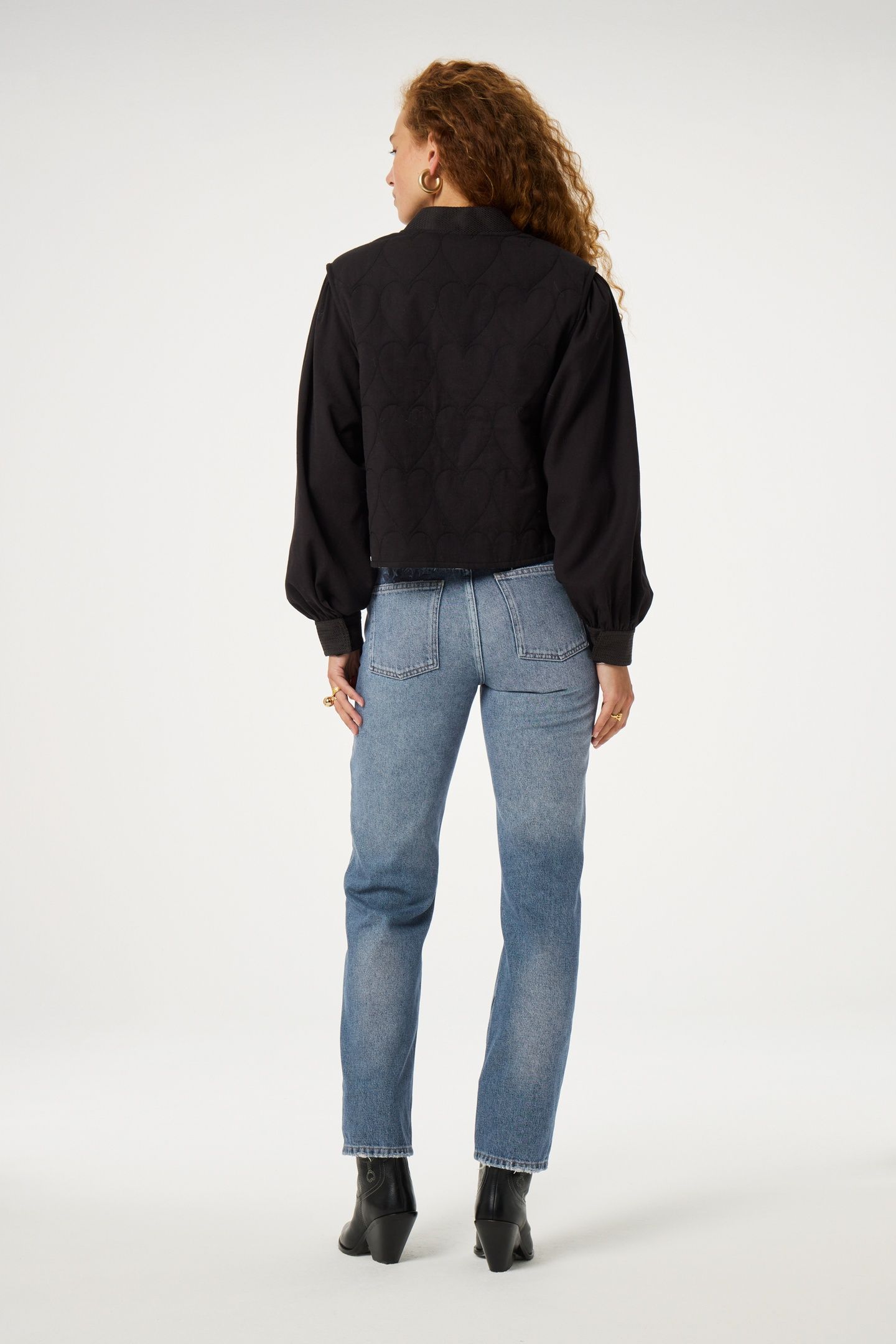 MARIE STRAIGHT LOW-RISE JEANS AUTHENTIC WASH 3