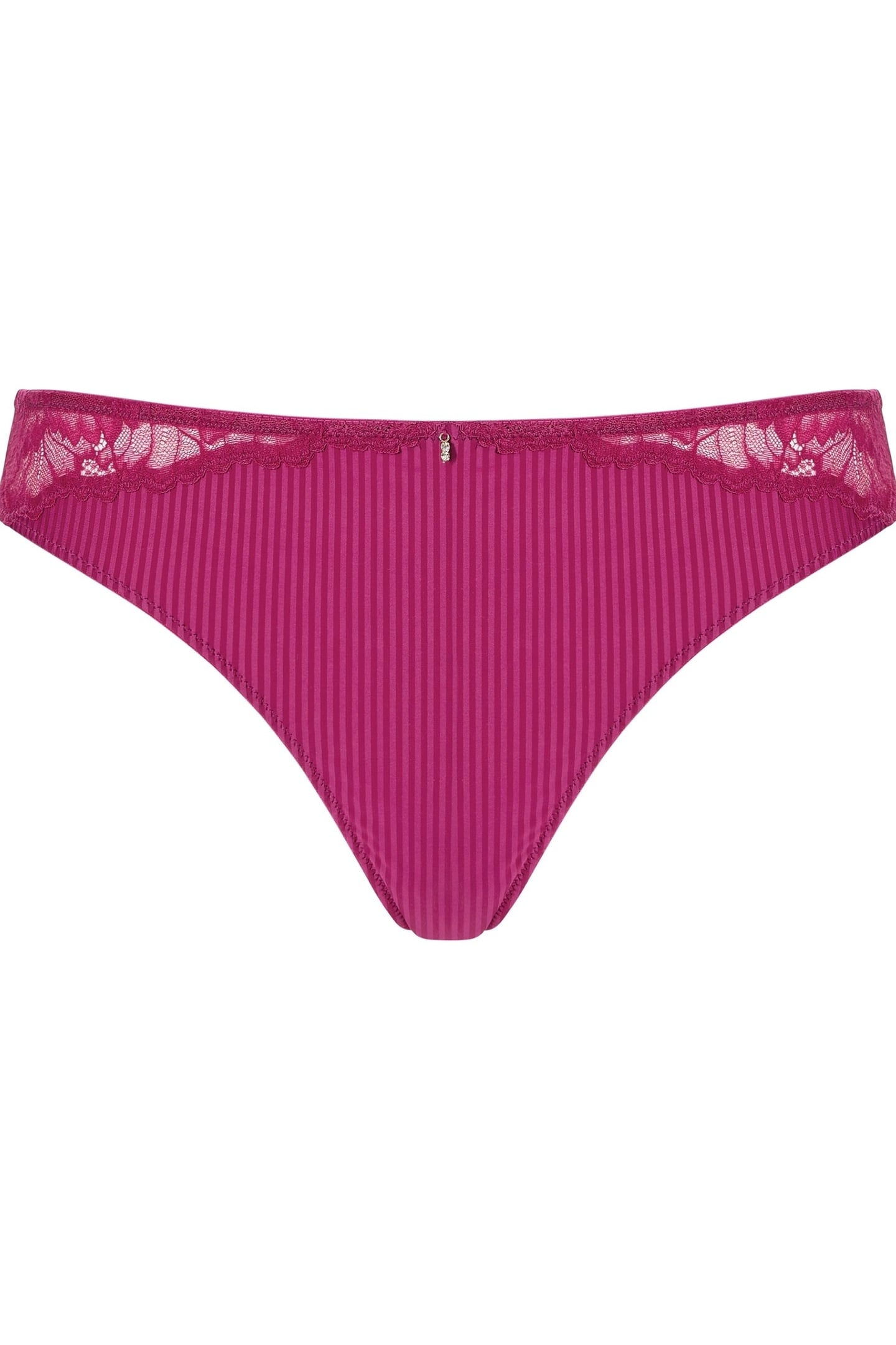 THONG STRIPE LACE SWEET CHERRY 1