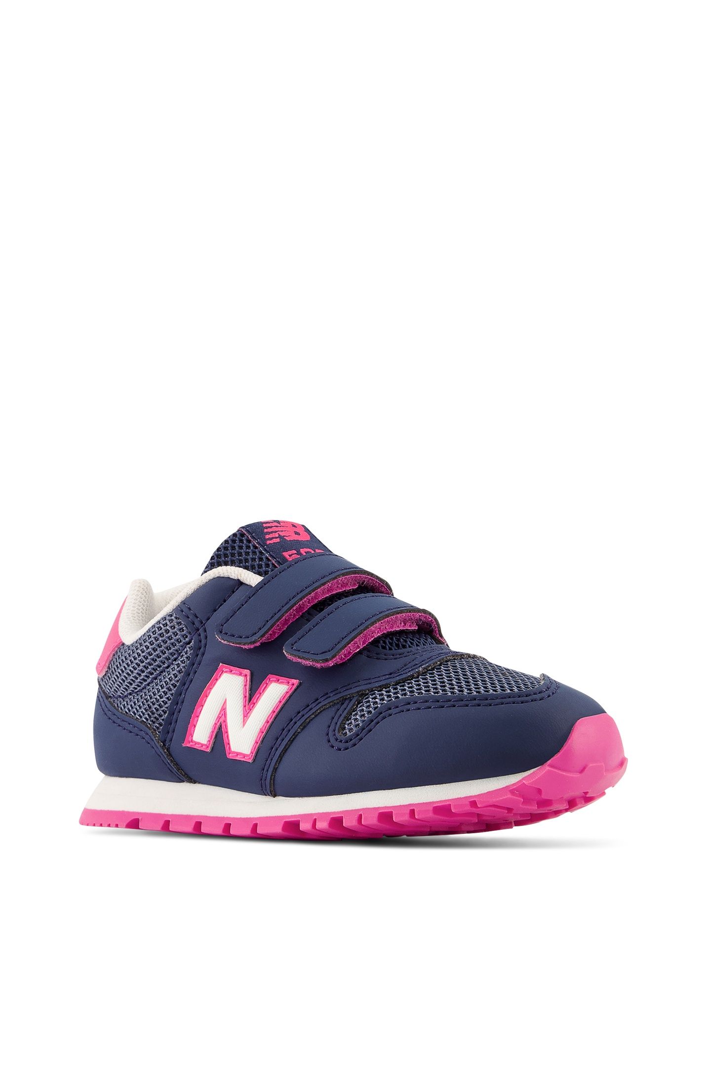 INFANT GIRLS 500 HOOK & LOOP SHOES NB NAVY 4