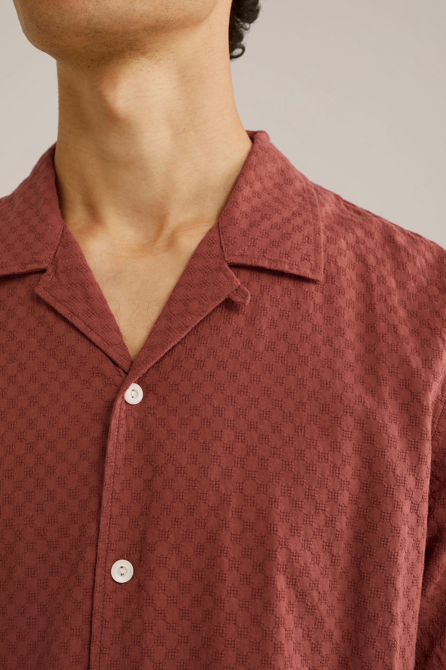 SHIRT RUST BROWN 6