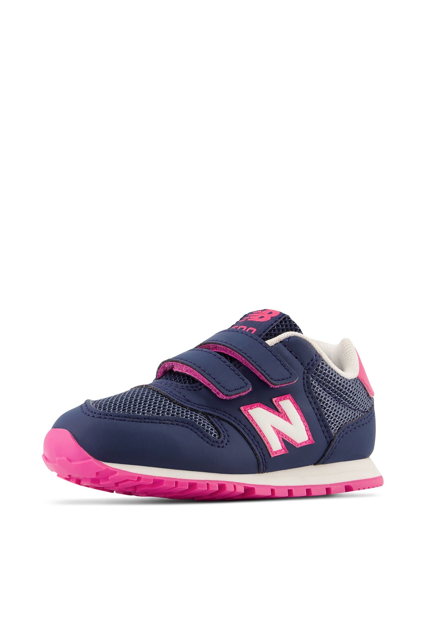 INFANT GIRLS 500 HOOK & LOOP SHOES NB NAVY 7