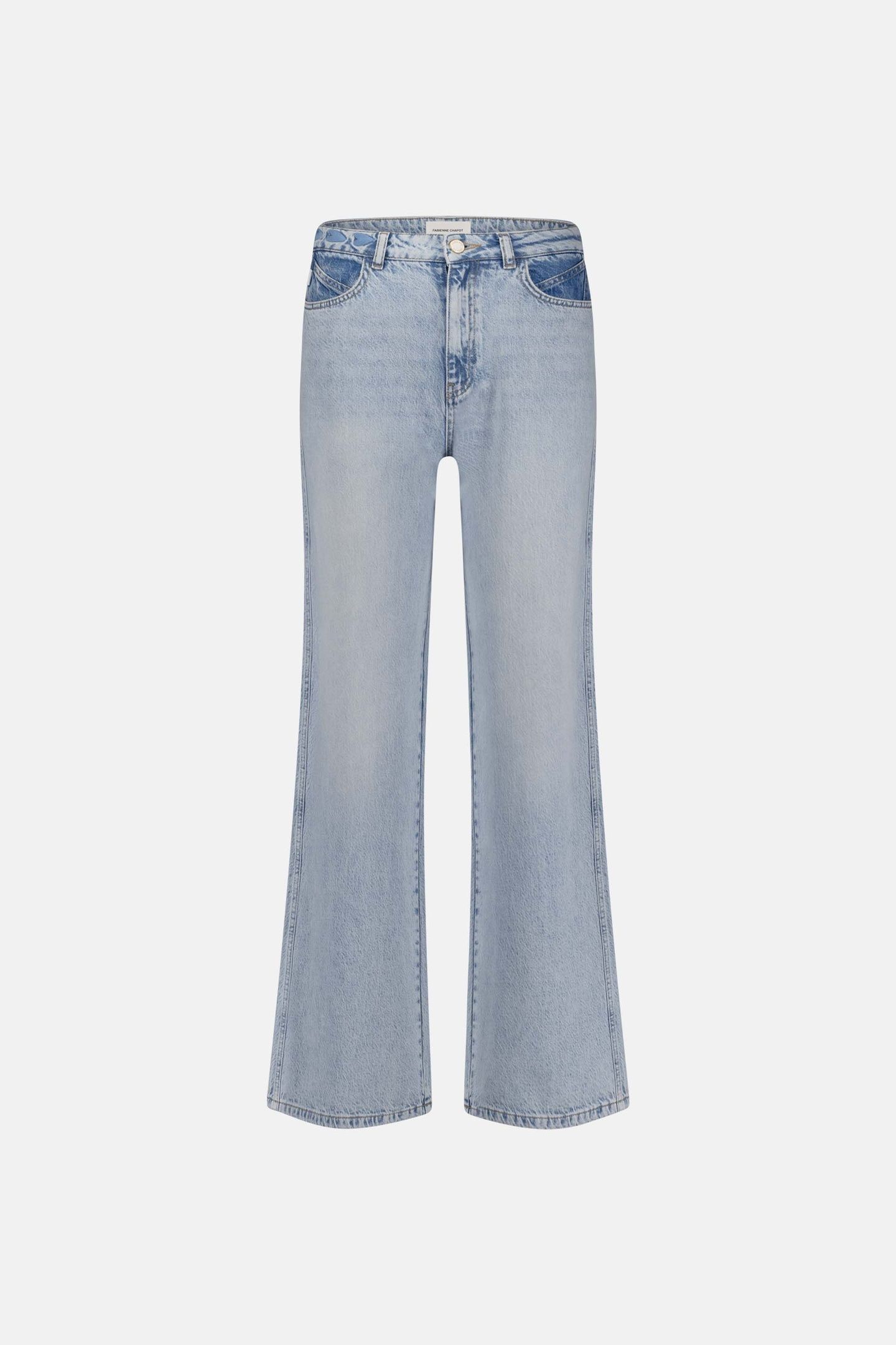 ALEX WIDE LEG JEANS FADED LIGHT BLUE 4