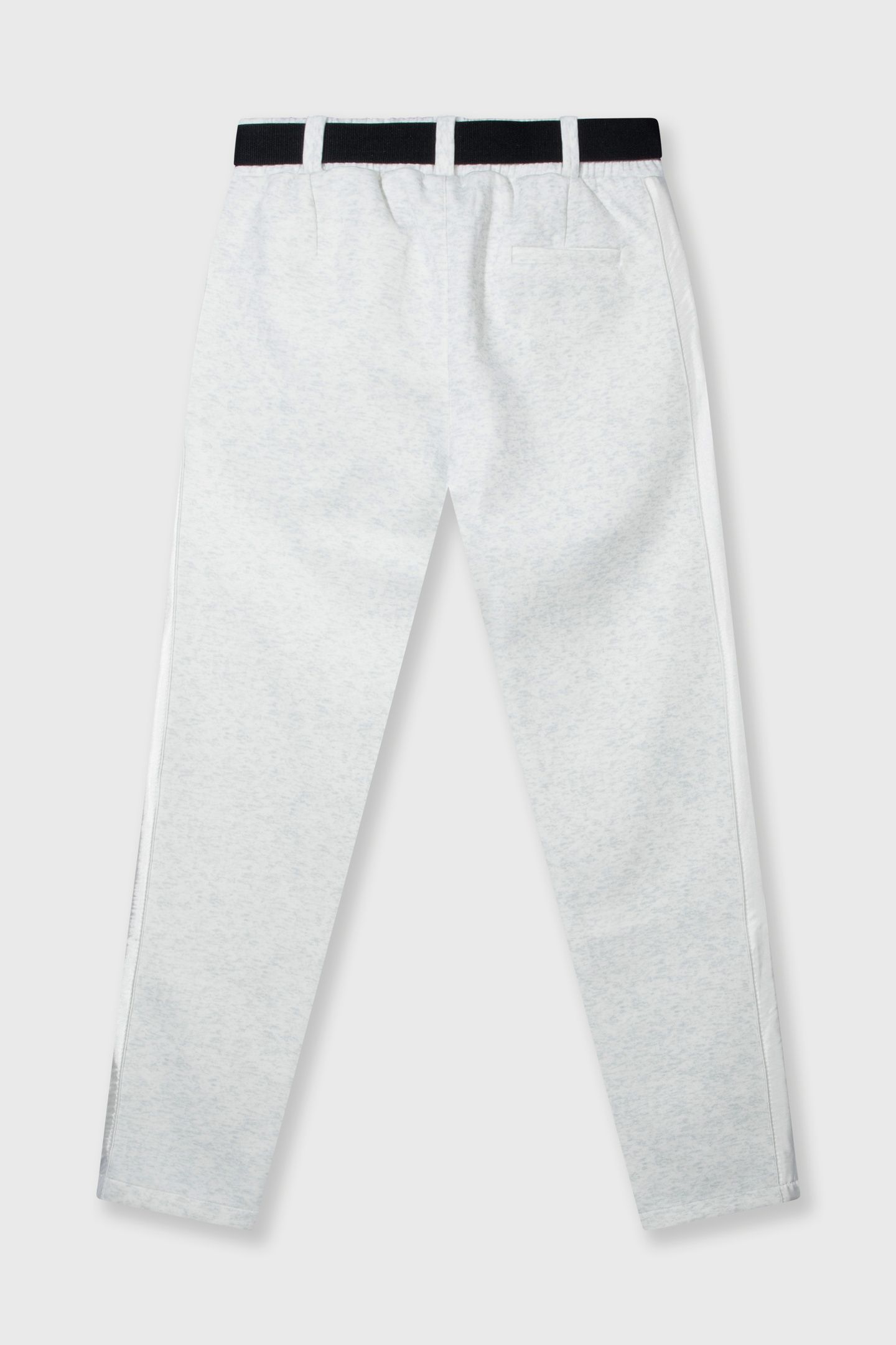 BELTED PANTS NEOPRENE WHITE MELEE 6