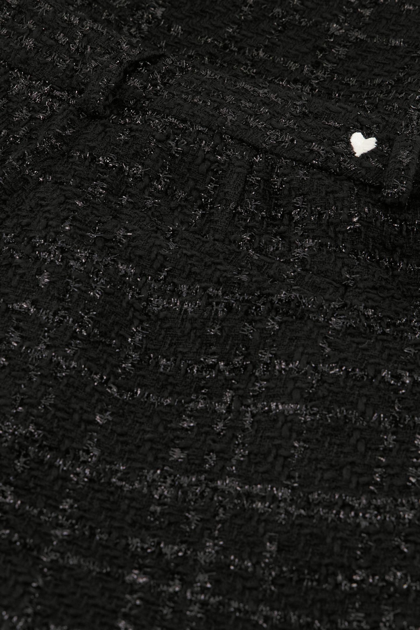 REMI TWEED TROUSERS BLACK 4