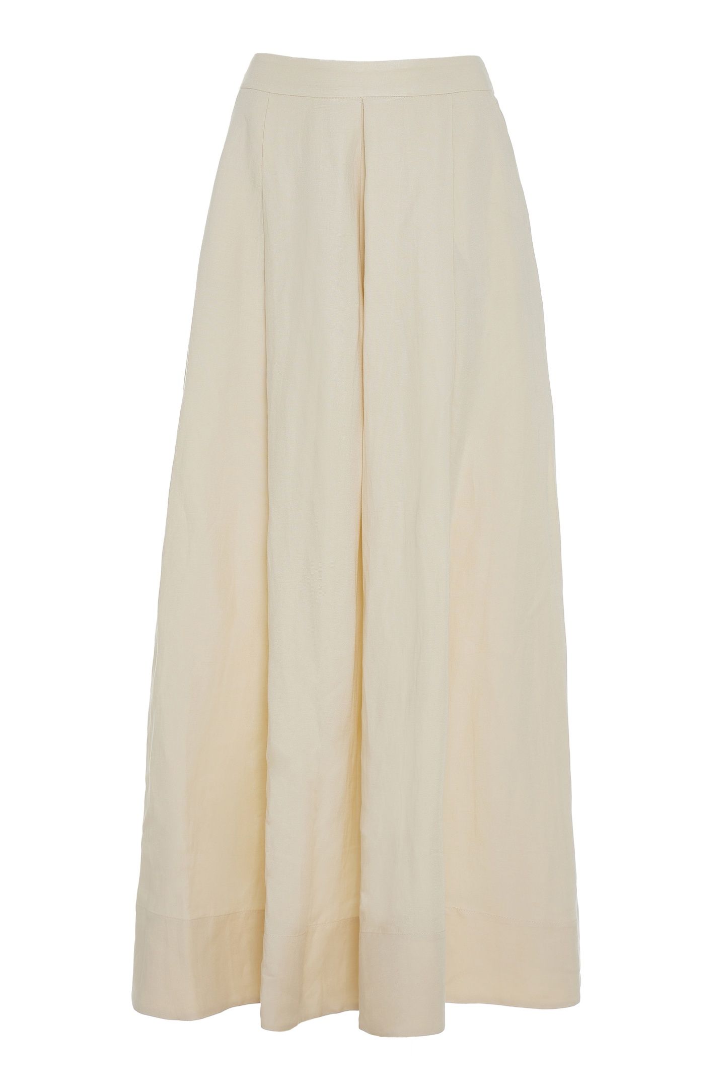 LOYALTY LONG SKIRT LINO ECRU 2