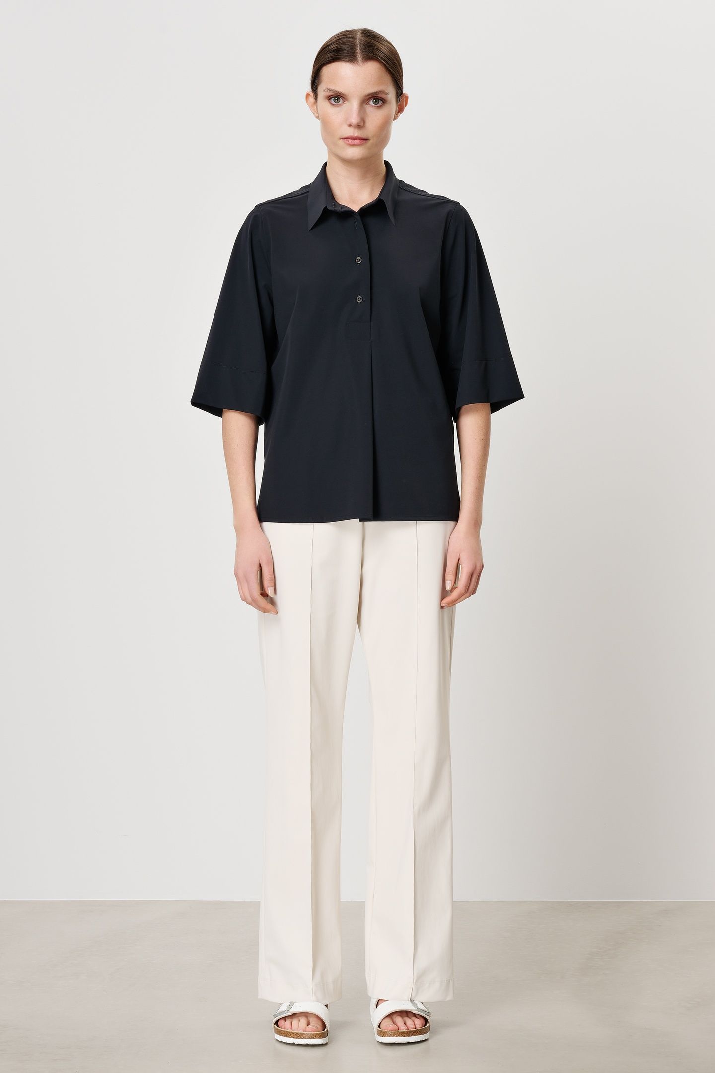 ARLES POLO TOP BLACK 2