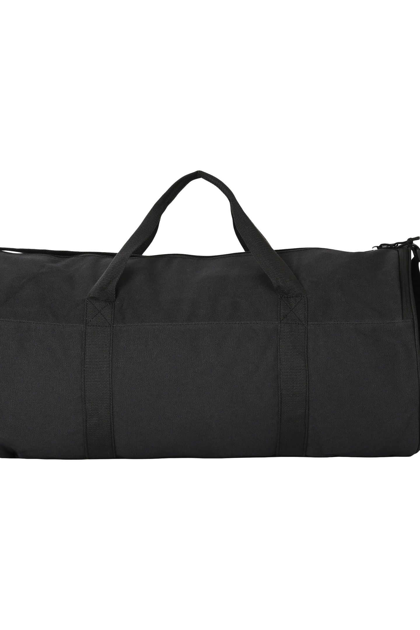 UNISEX CANVAS DUFFLE BLACK 1