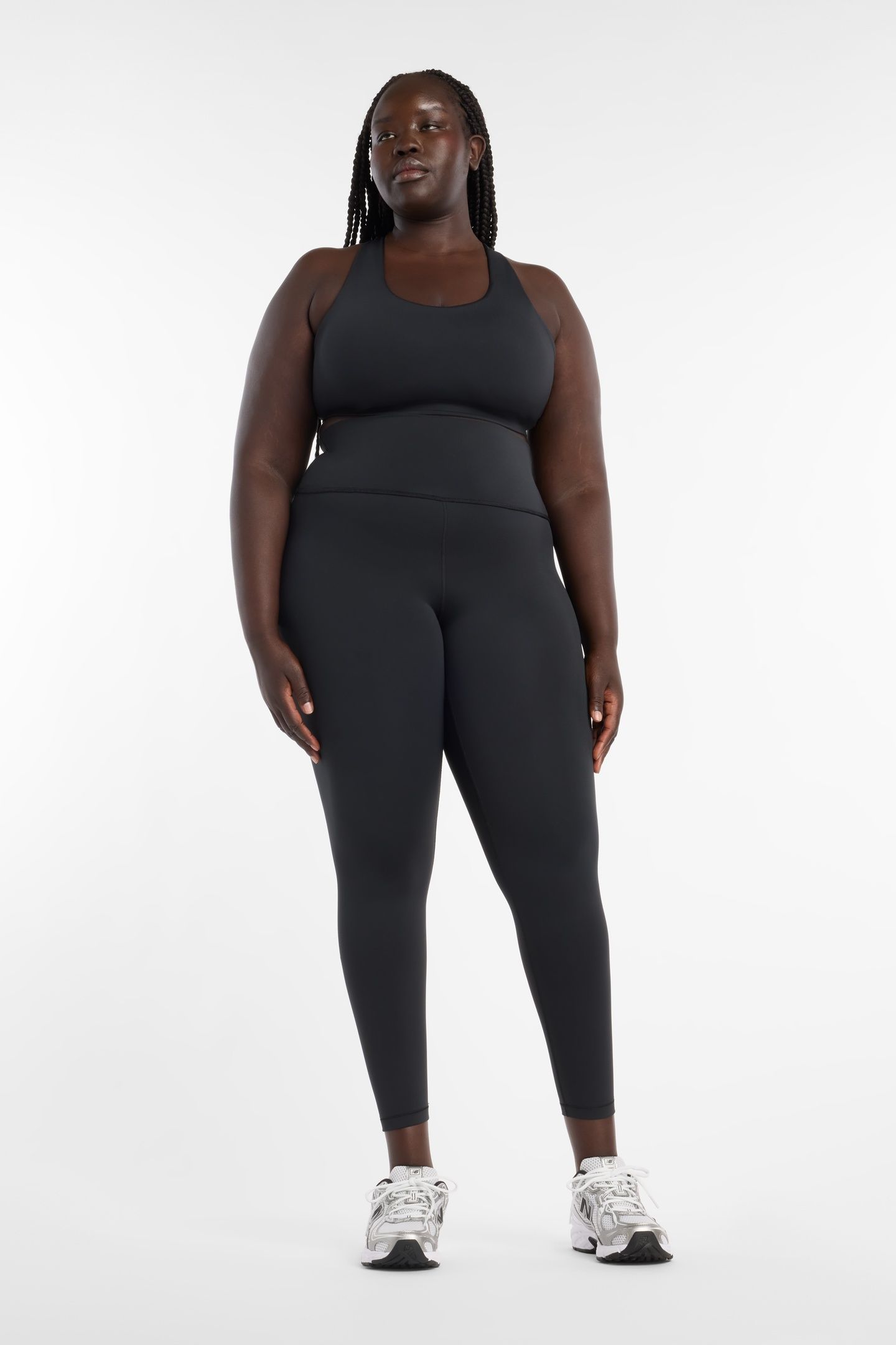 DEFINE HIGH RISE LEGGING 25 BLACK 1