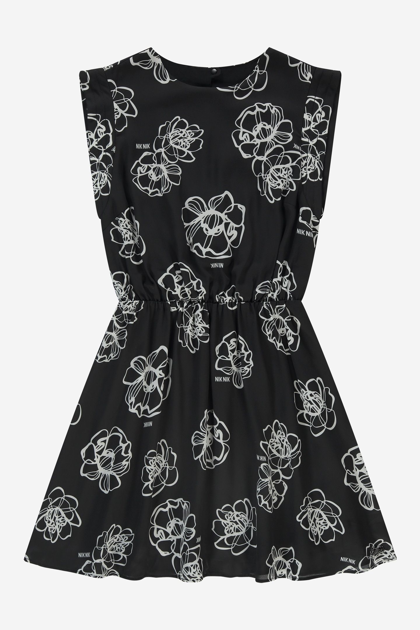 ROSEY DRESS BLACK 2