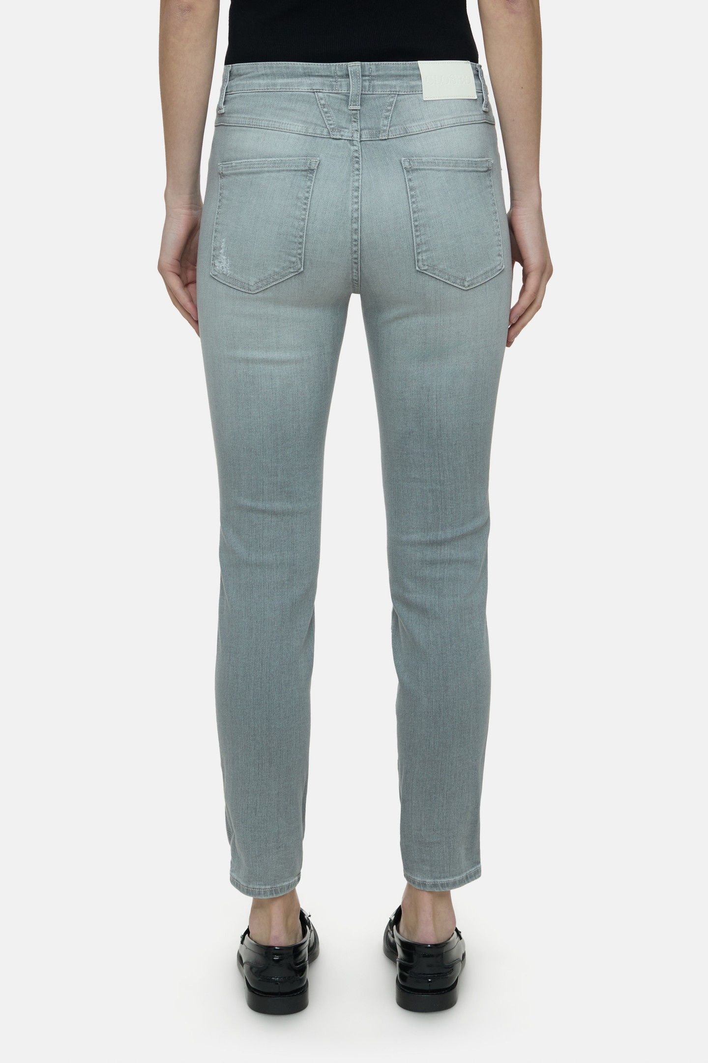 SKINNY PUSHER JEANS LIGHT GREY 3