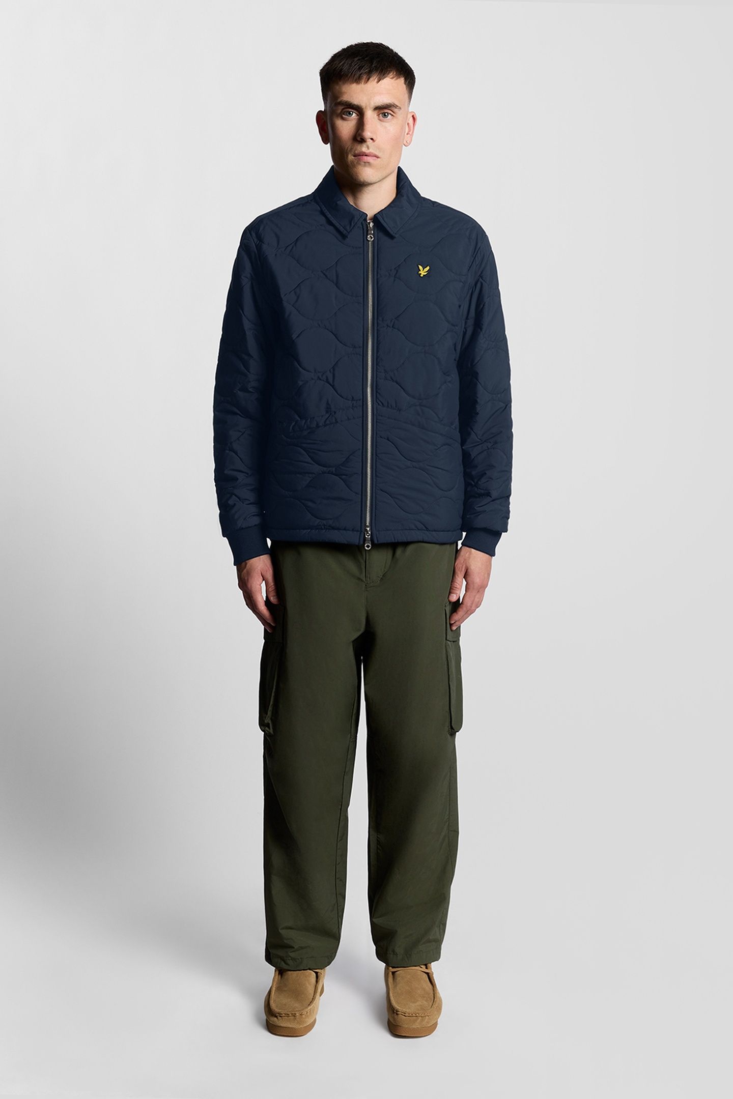 QUILTED RIPSTOP JACKET DARK NAVY 2