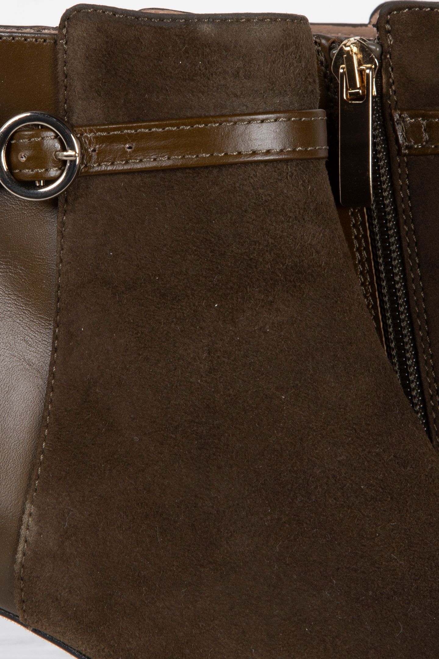 ALMA - POINTED PEARL BUCK OLIVE 4
