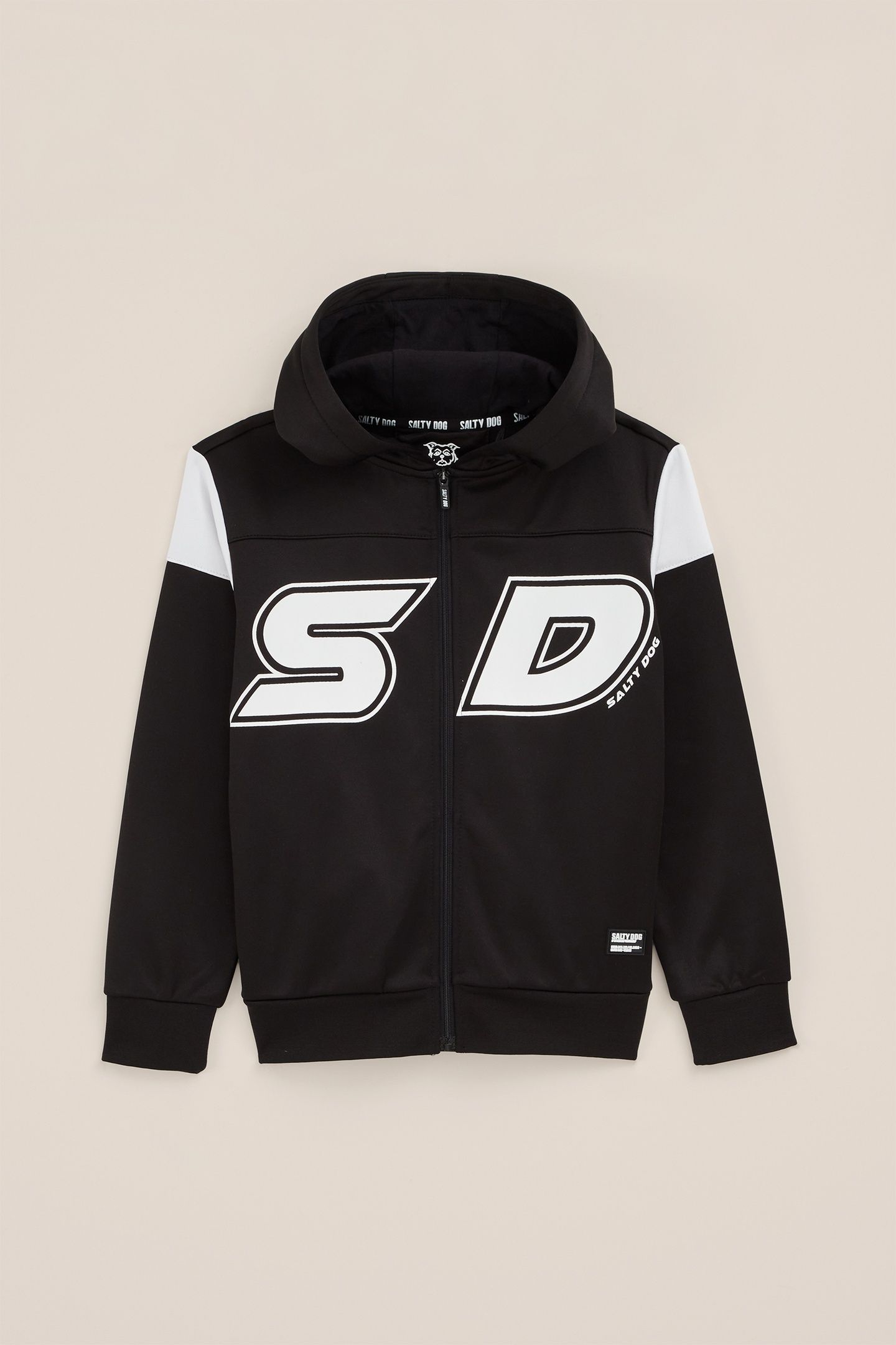 CARDIGAN WITH HOOD BLACK 3