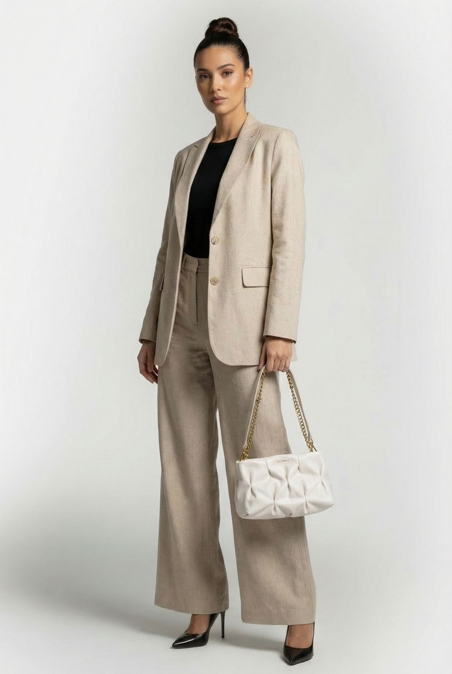 SHOULDER BAG IN TEXTURED LEATHER 1