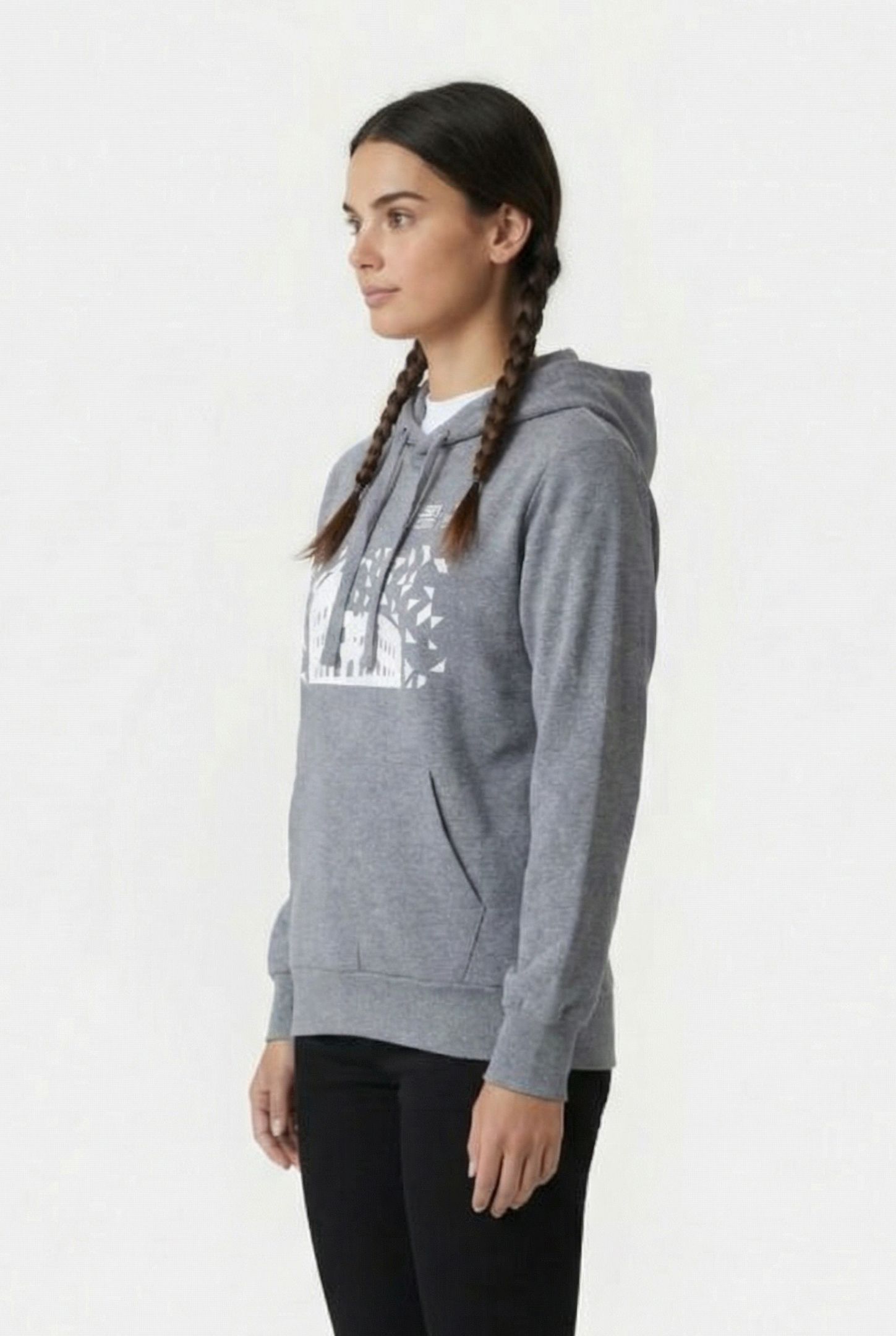 UNISEX HOODIE ESCH ROME 22 MERCH GREY MELANGE 6
