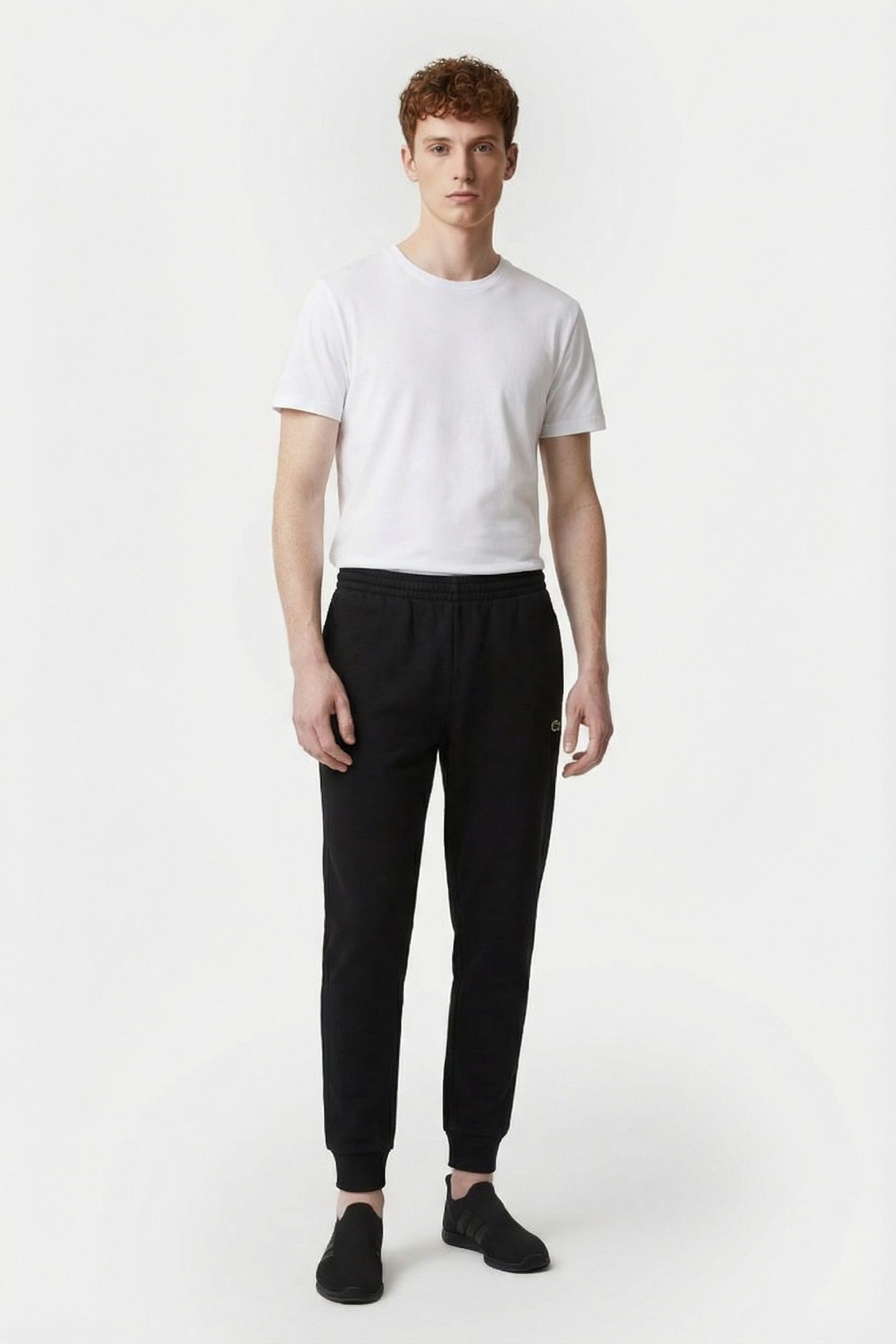 SLIM FIT SWEATPANTS BLACK 1