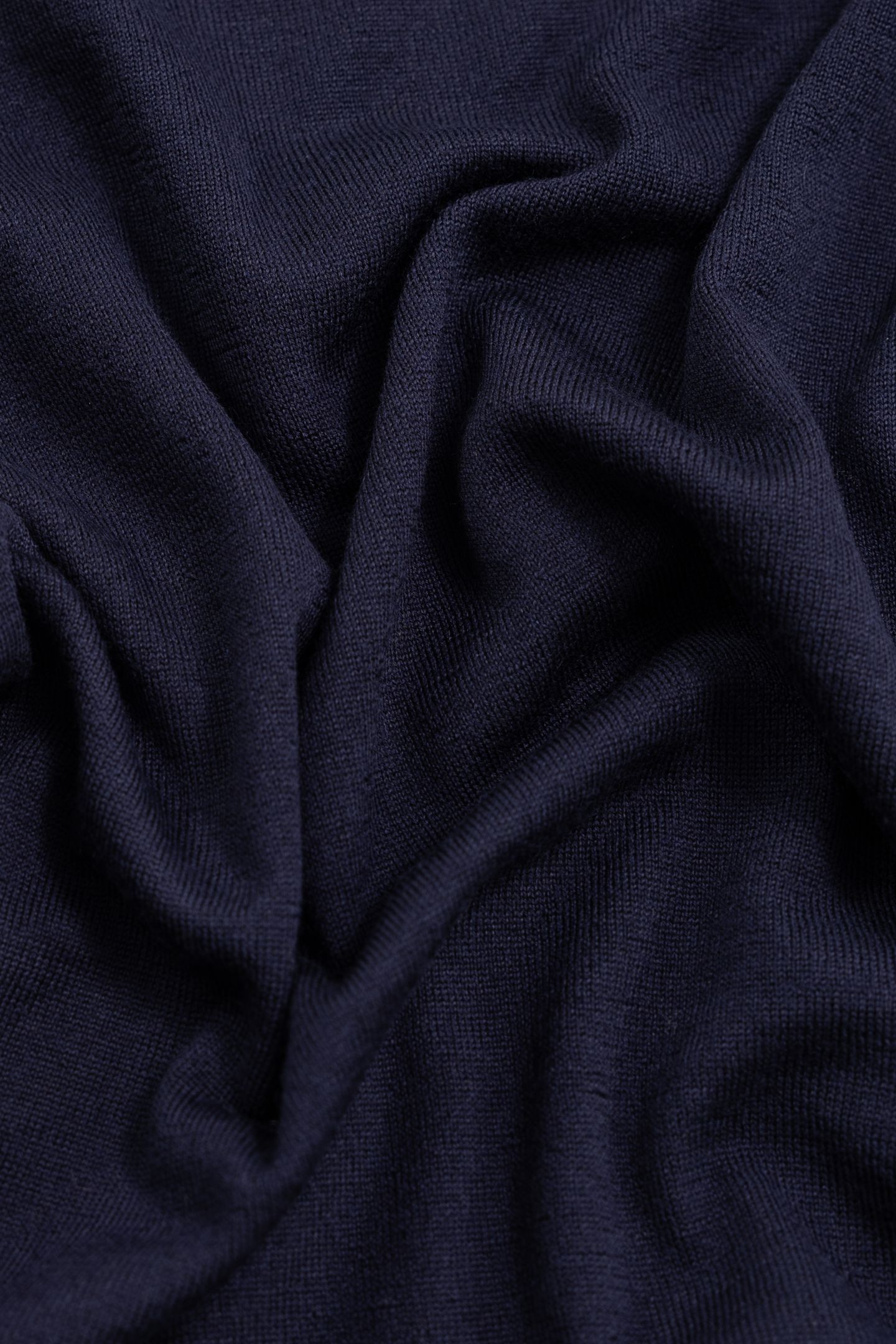 NAVY PURE WOOL KNIT T-SHIRT 7