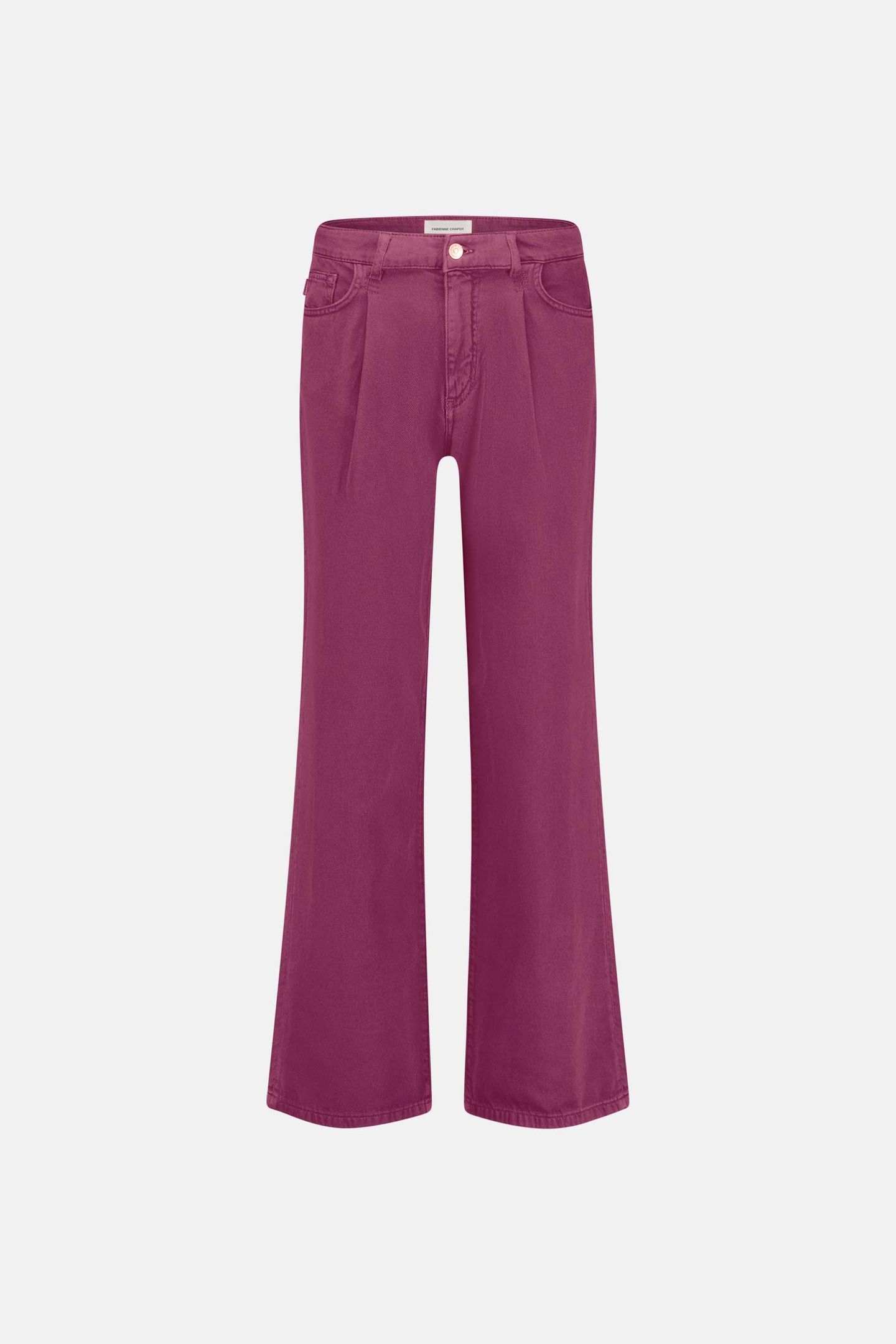 LUCY WIDE LEG JEANS RAZZY PINK 3