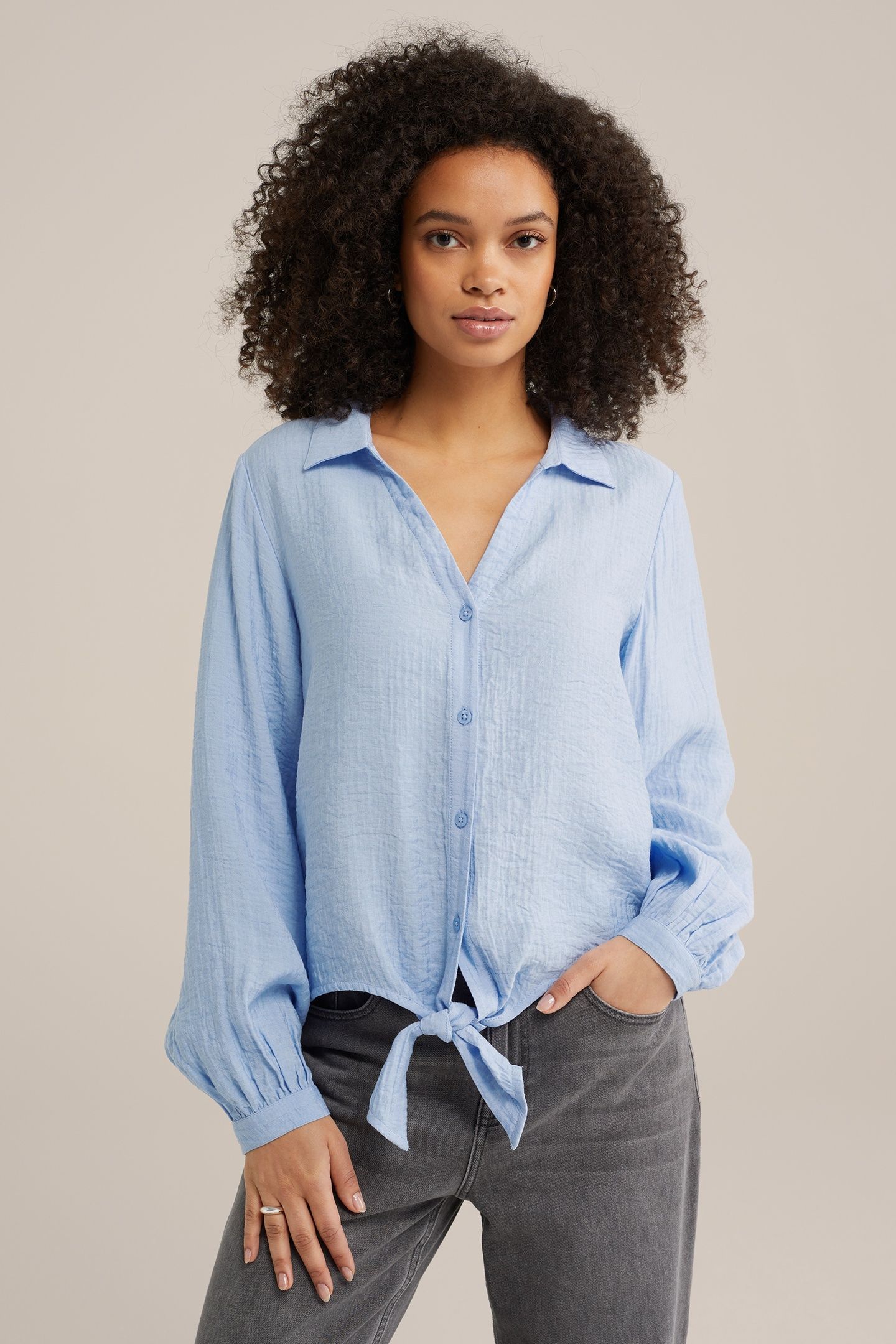 BLOUSE ICE BLUE 1