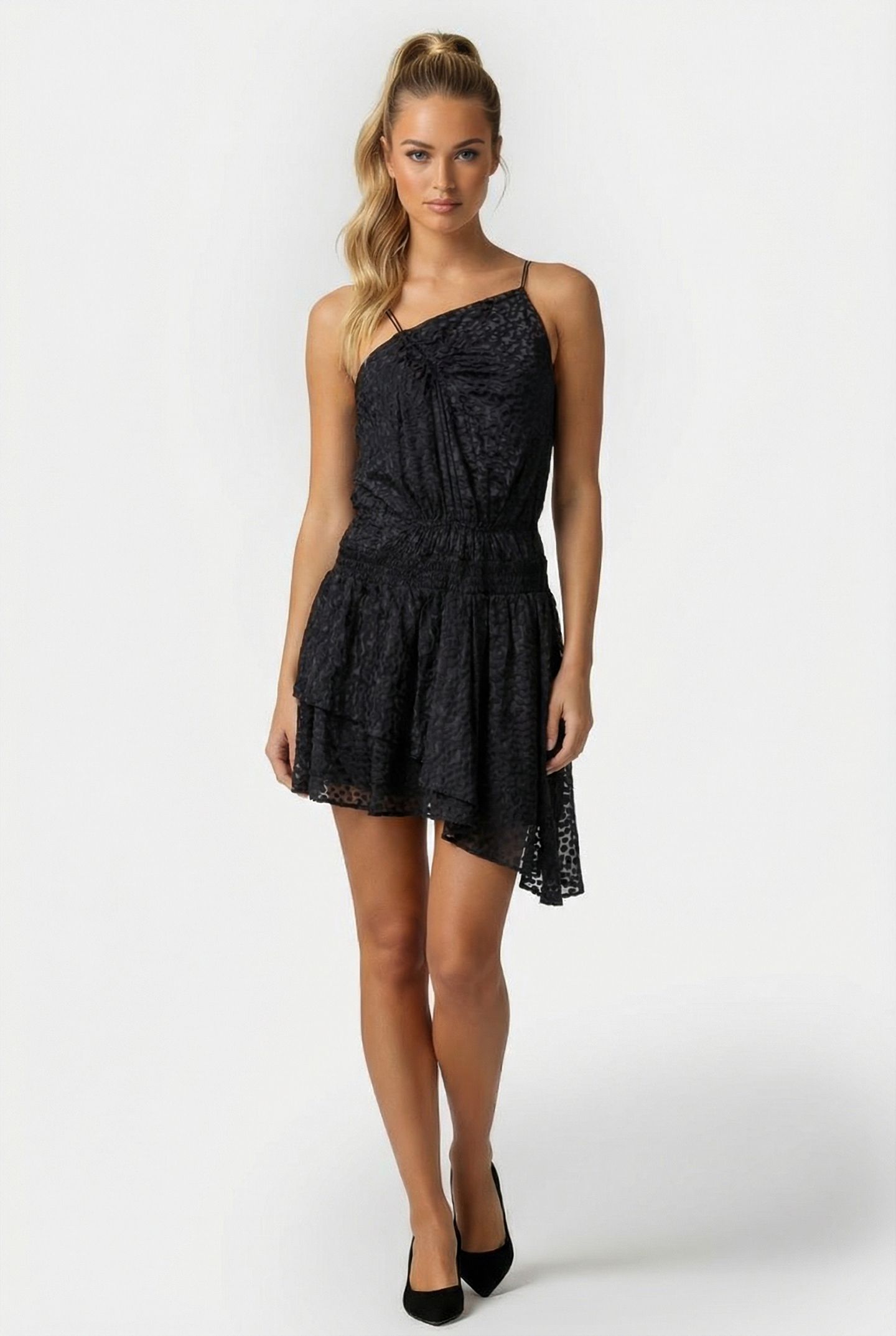 LEODIE DRESS BLACK 1
