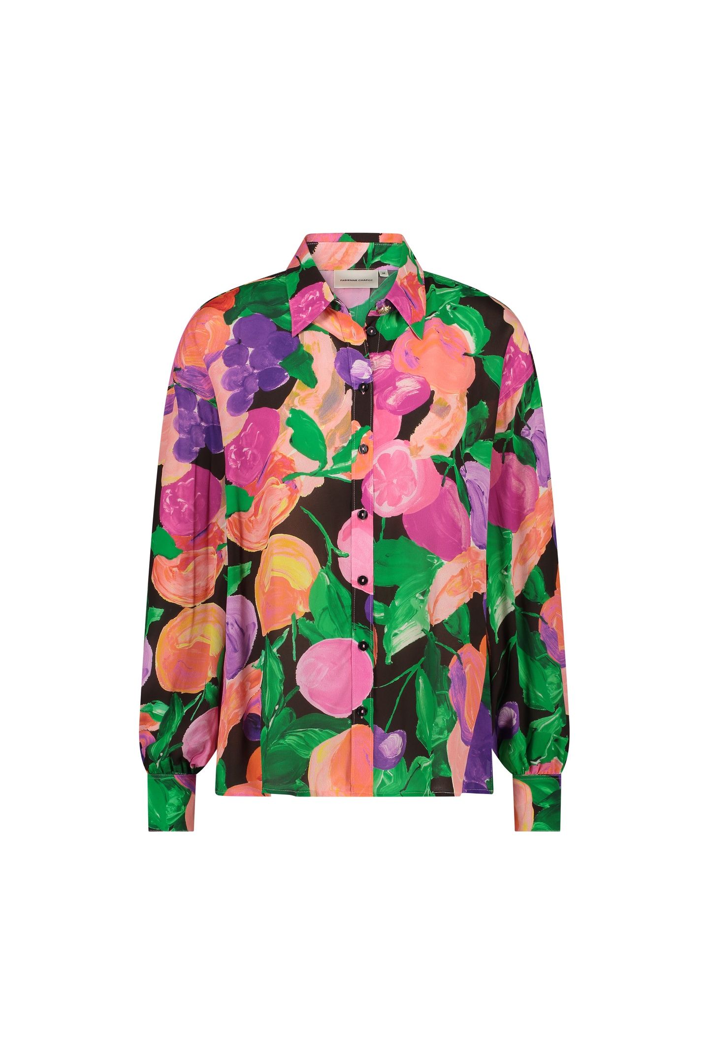 ANOUK BLOUSE RAZZY PINK/GREEN APP 3