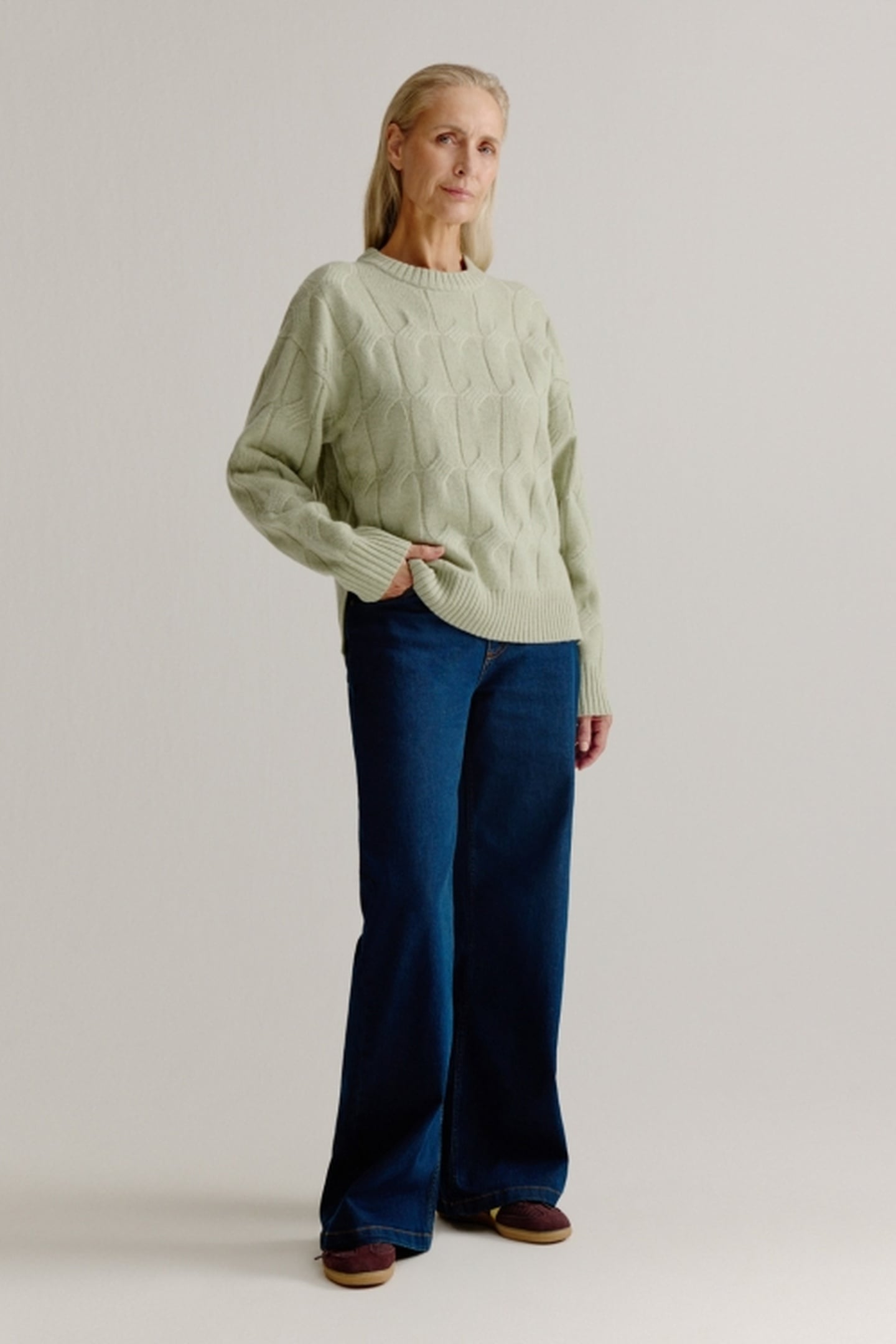 LASSE SWEATER MINT 1