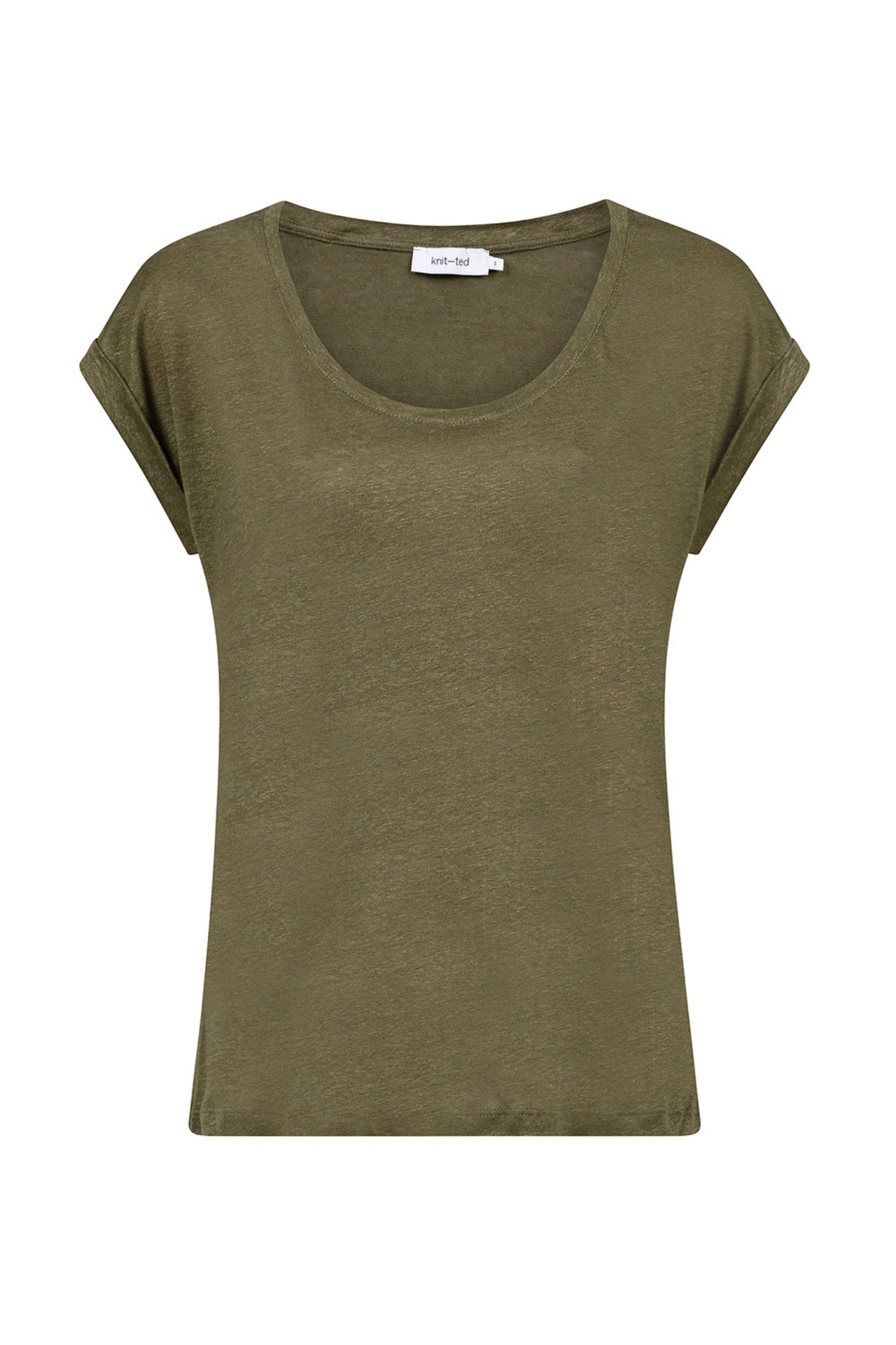 ELIANE T SHIRT OLIVE 4