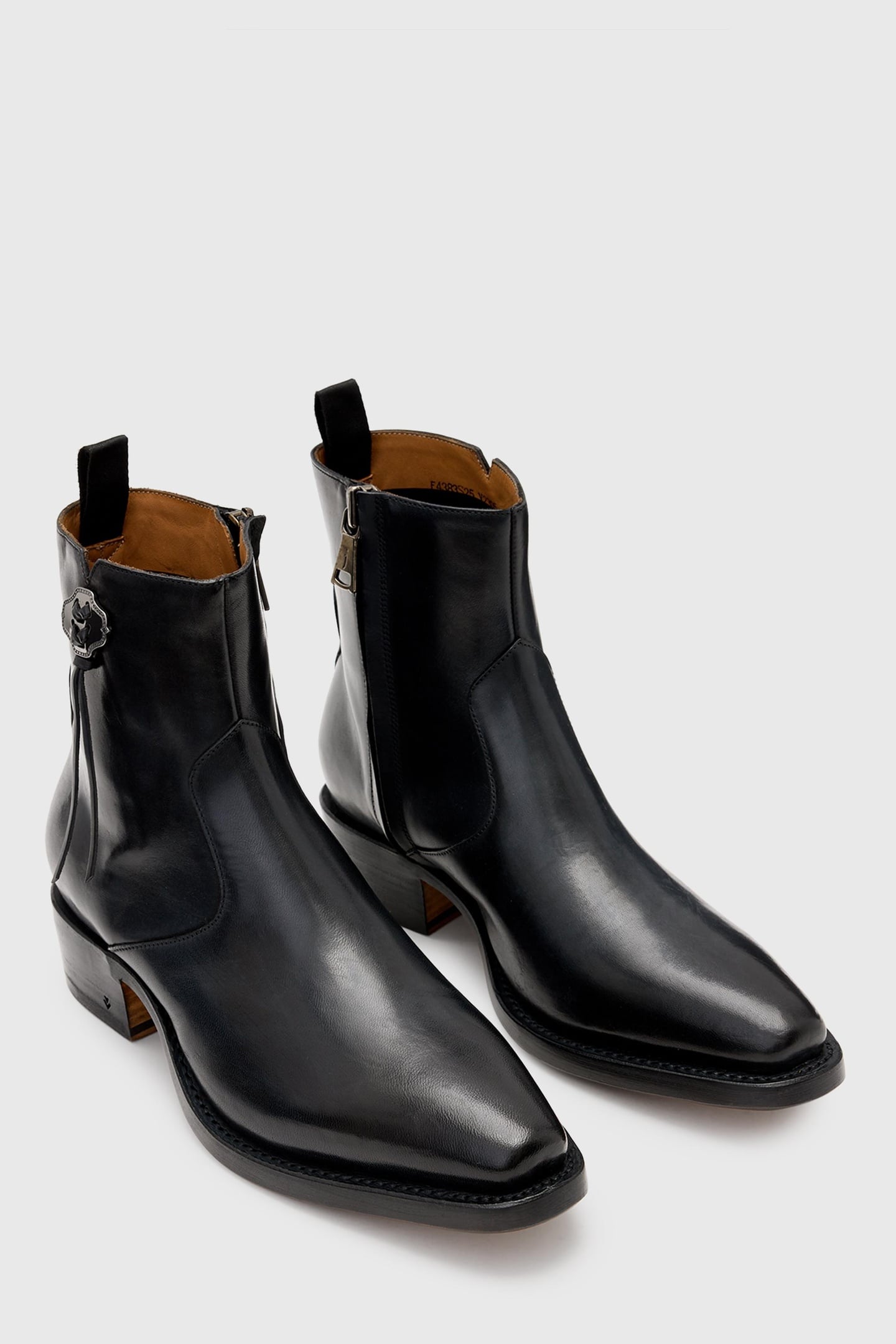 WALKER TASSLE ZIP BOOT BLACK 1