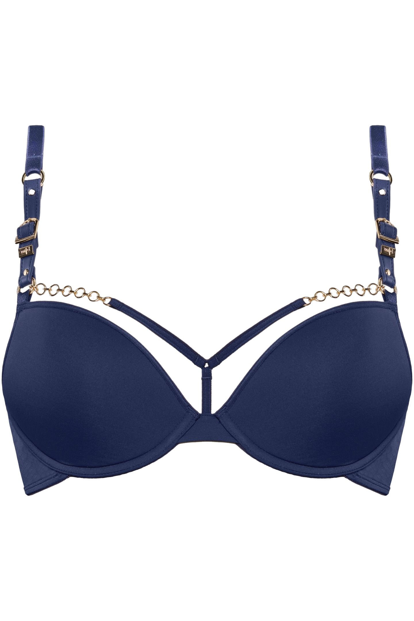 MORANA DARK SKY BLUE PUSH UP BRA 3