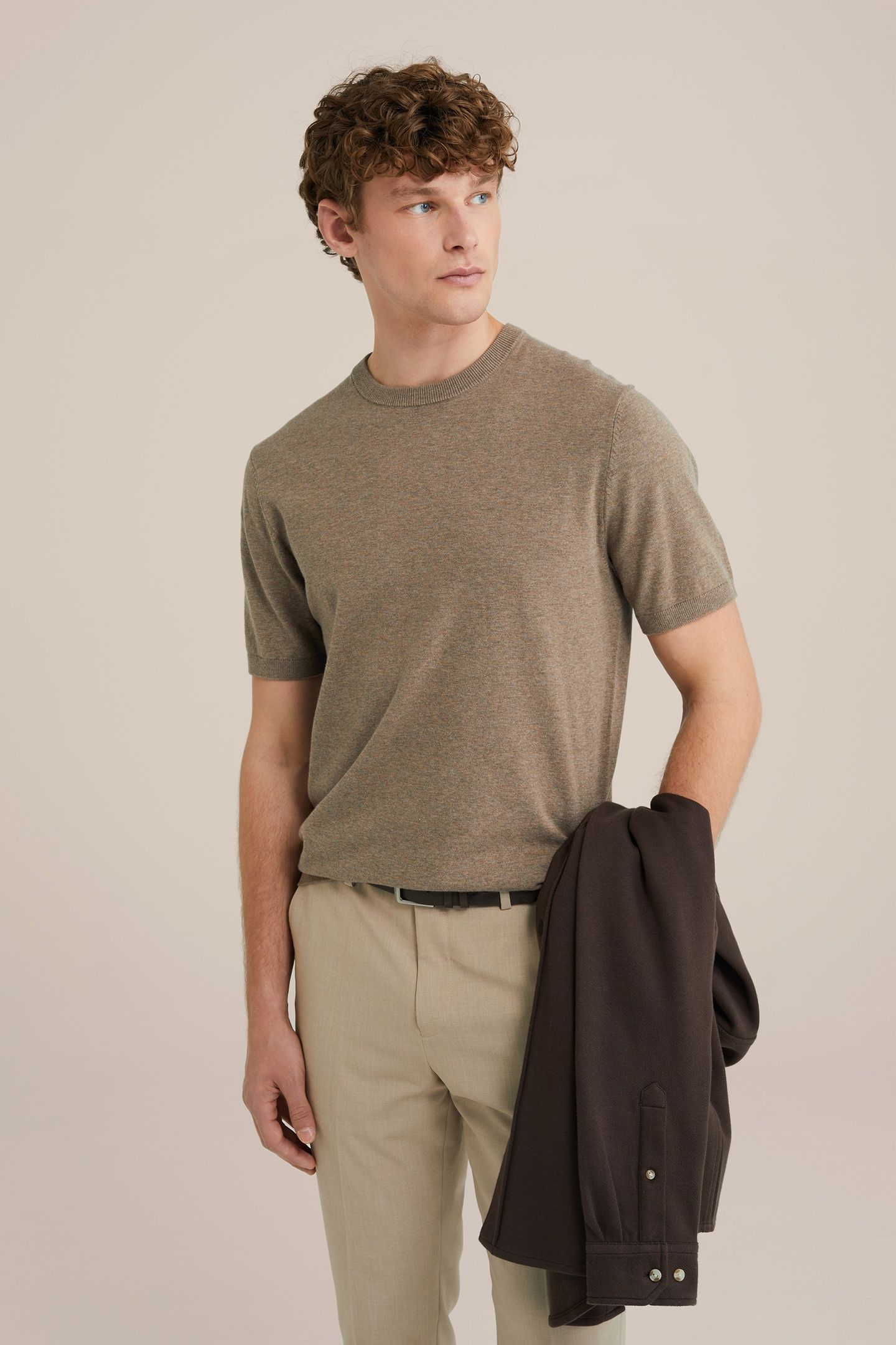 T-SHIRT BLENDED DARK GREY 2