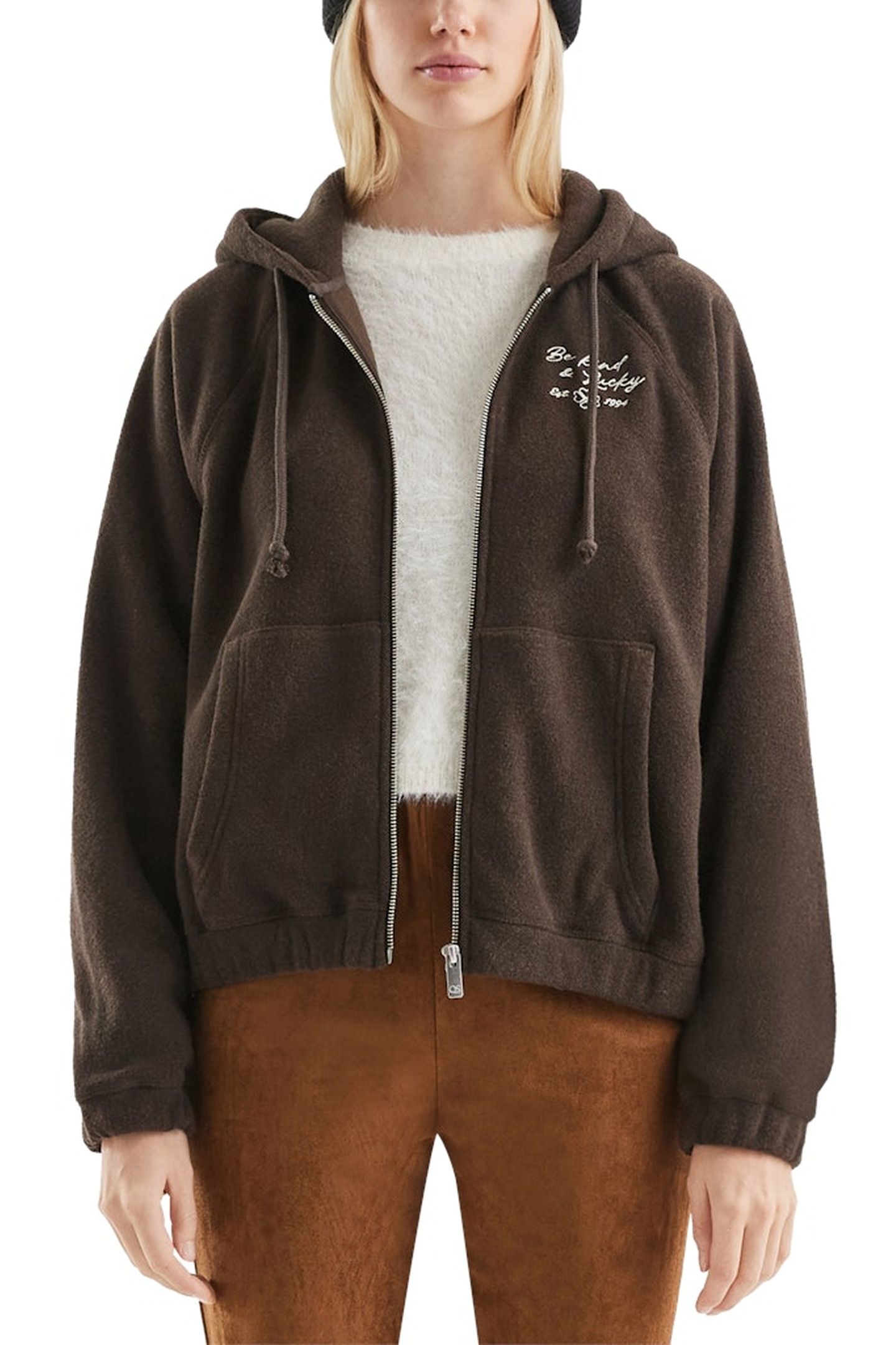 S.OLIVER-QS SWEATSHIRTS BROWN-DARK 1