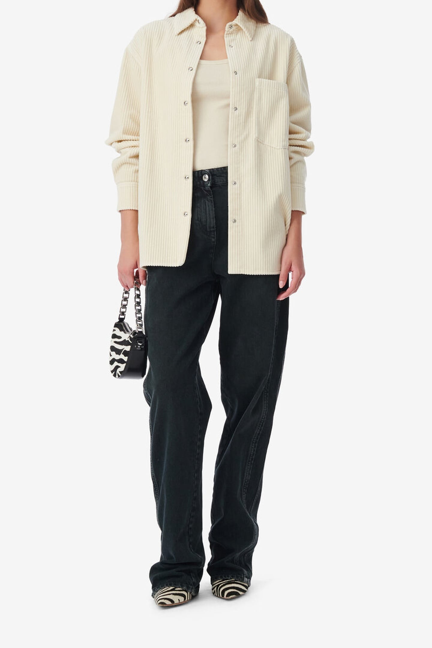 JALINI SHIRT ECRU 2