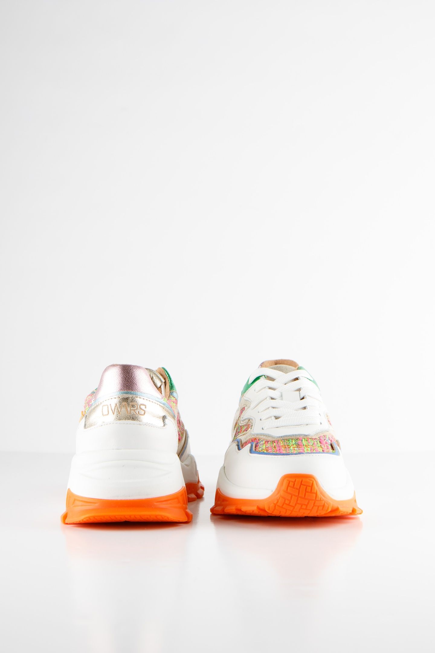 CHESTER TWEED SNEAKER WHITE / PINK / CHAMP 1