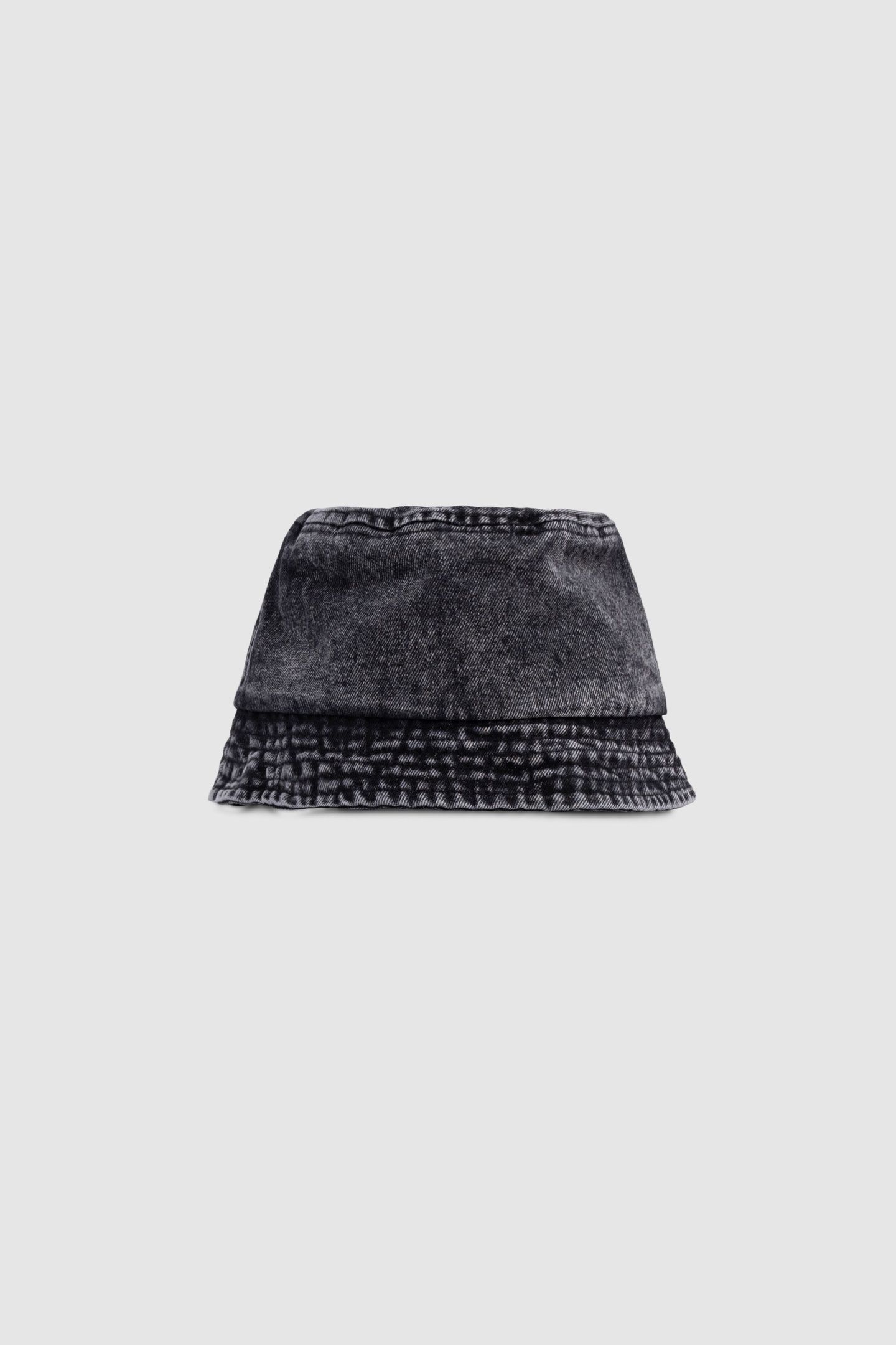 BOB IN GREY DENIM WITH EMBROIDERY 2