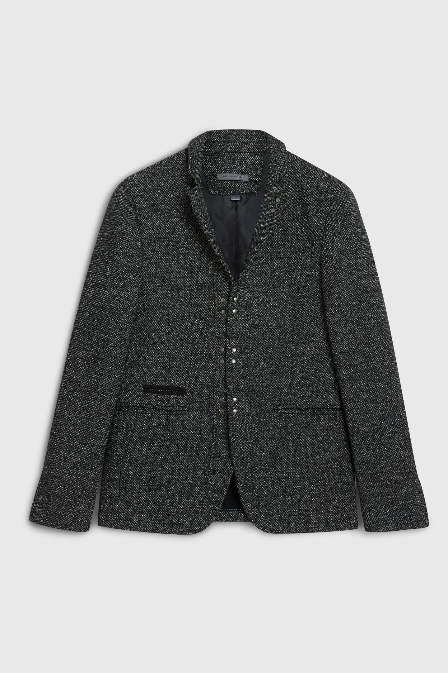 WALLACE HOOK AND BAR JACKET STEEL GREY 2