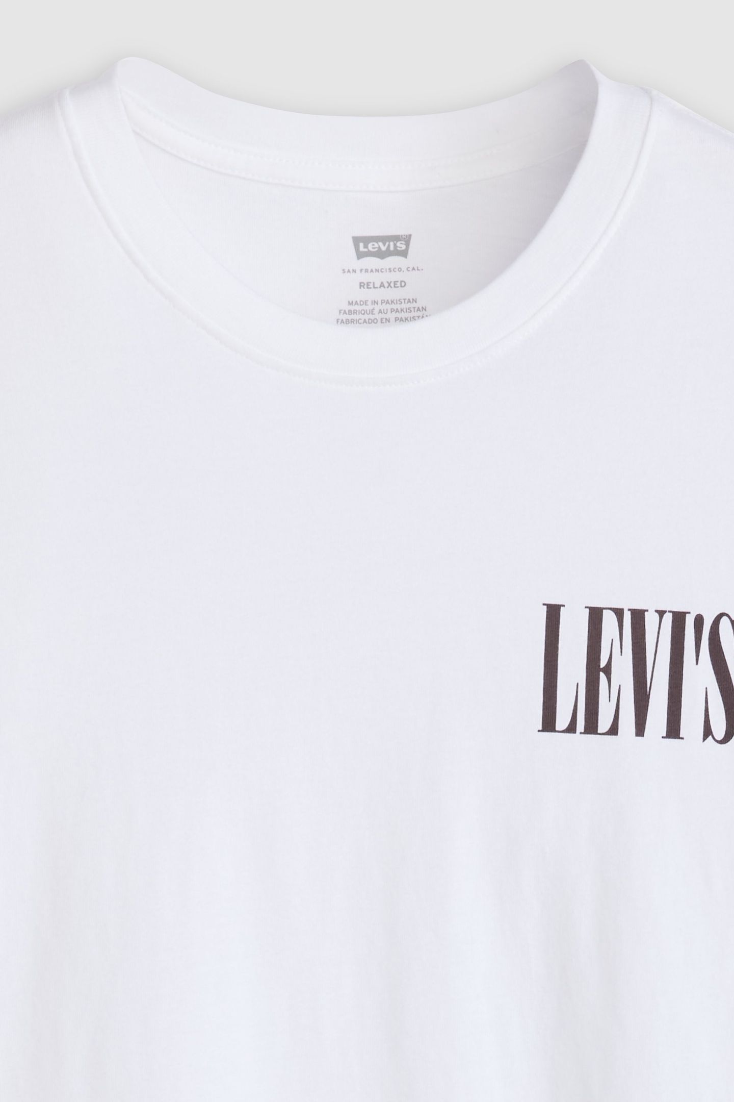 SS RELAXED FIT TEE SSNL SERIF LOGO BRIGH 6