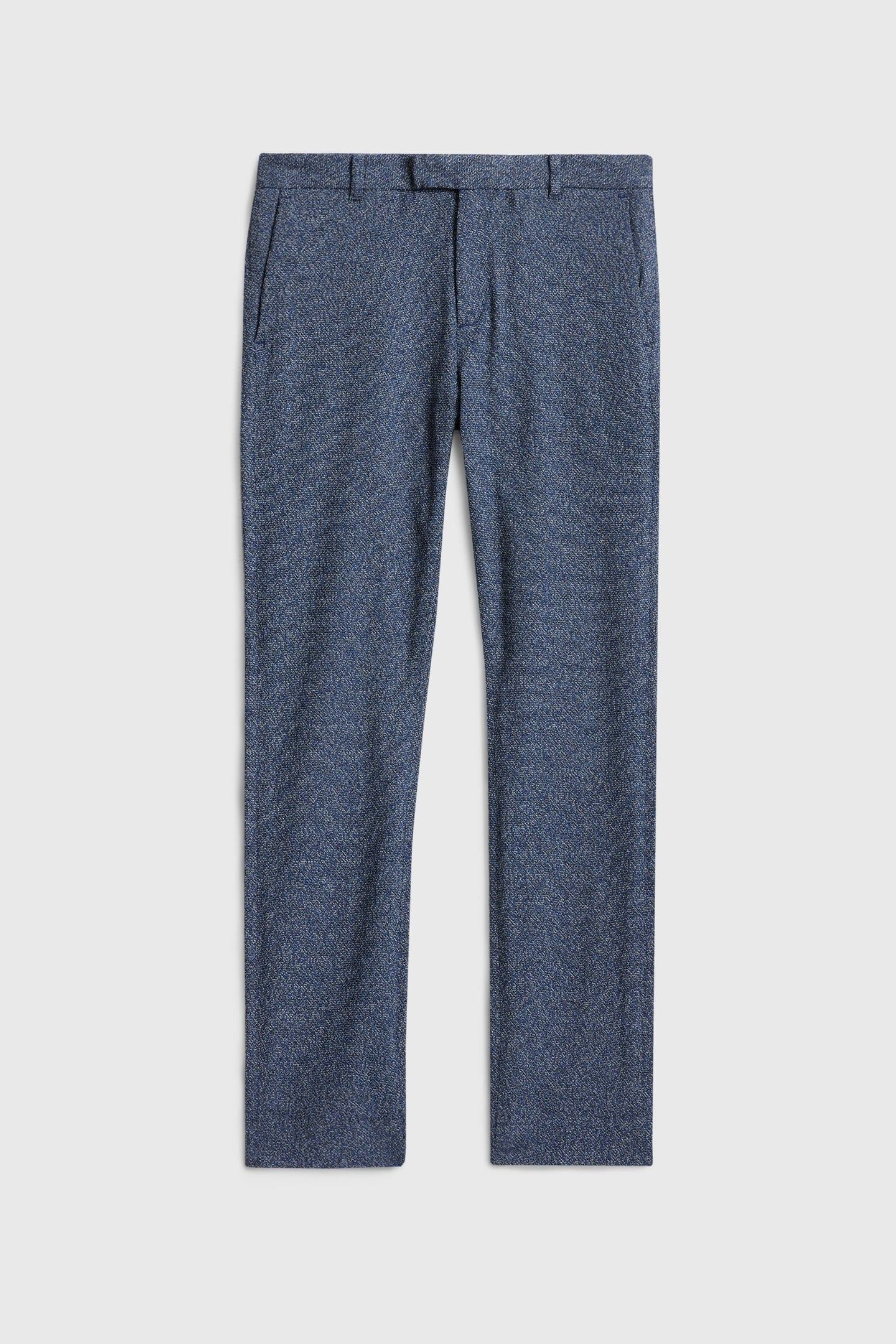MERCER PANTS - SLIM FIT PANTS WITH WELT LAKE BLUE 3
