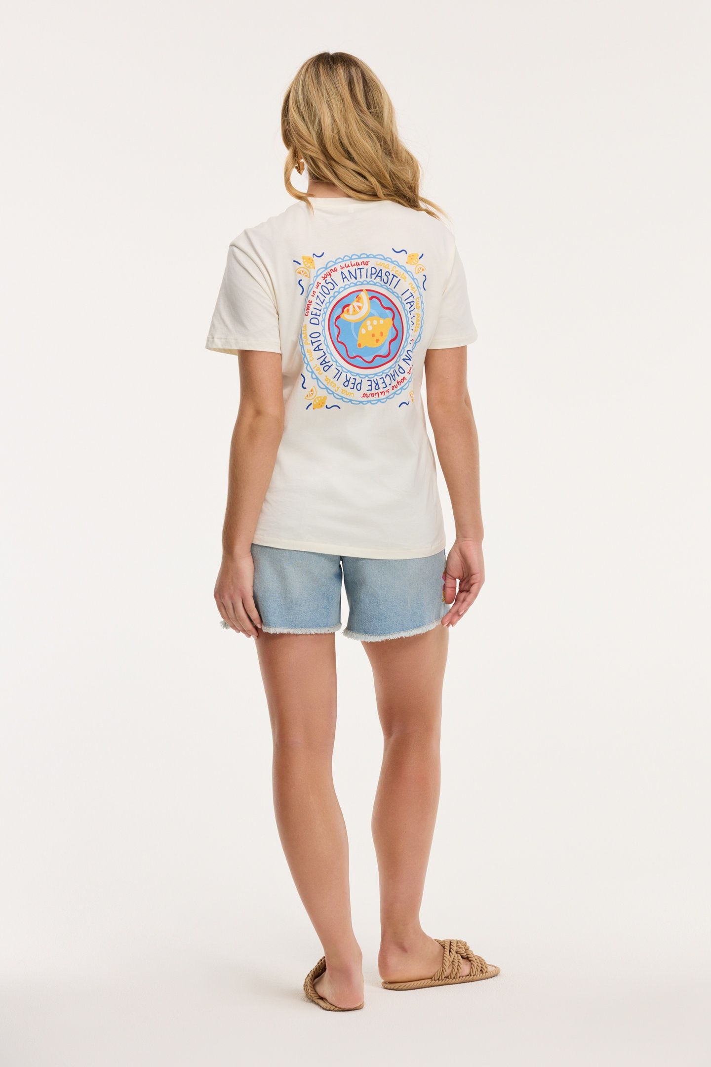 NOA SICILIAN T-SHIRT JET STREAM WHITE 5