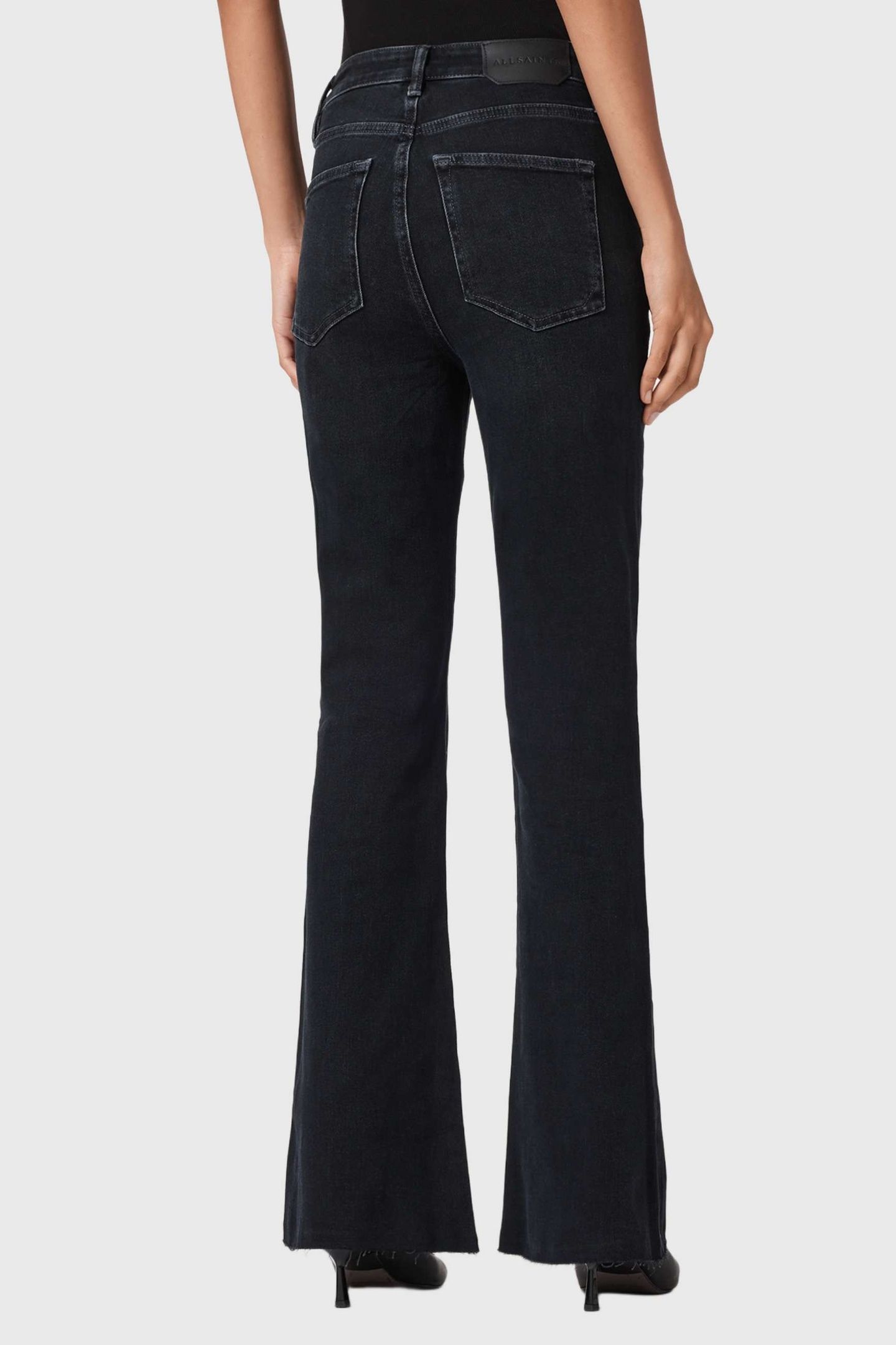 MAISIE FLARE JEAN BLUE BLACK 4