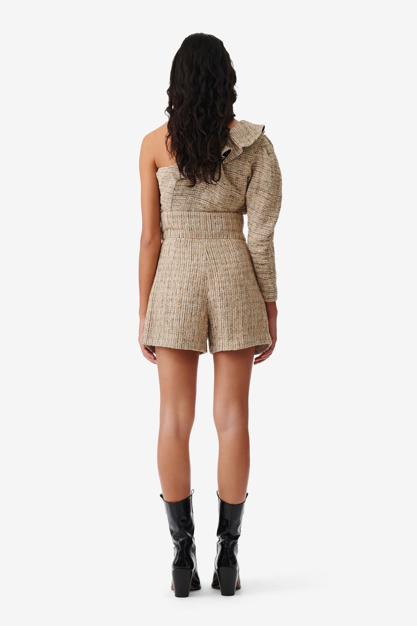 LORMI SHORT MIXED BEIGE 2
