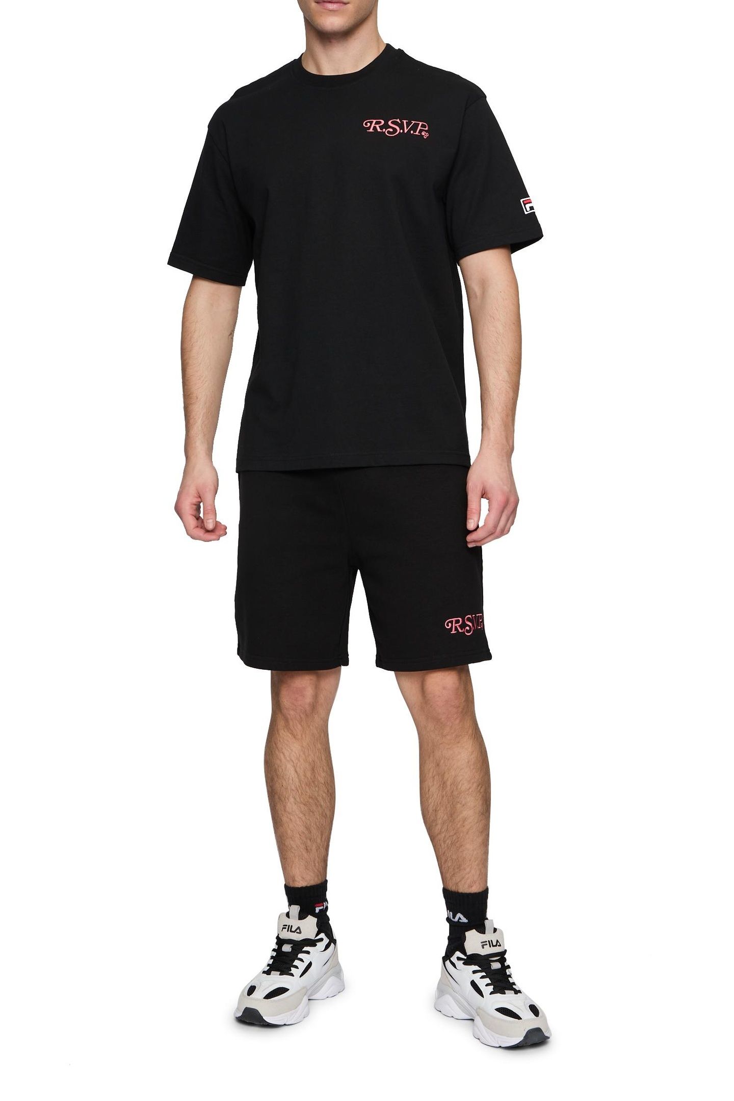 LAMSWAARDE LOOSE SHORTS BLACK 1