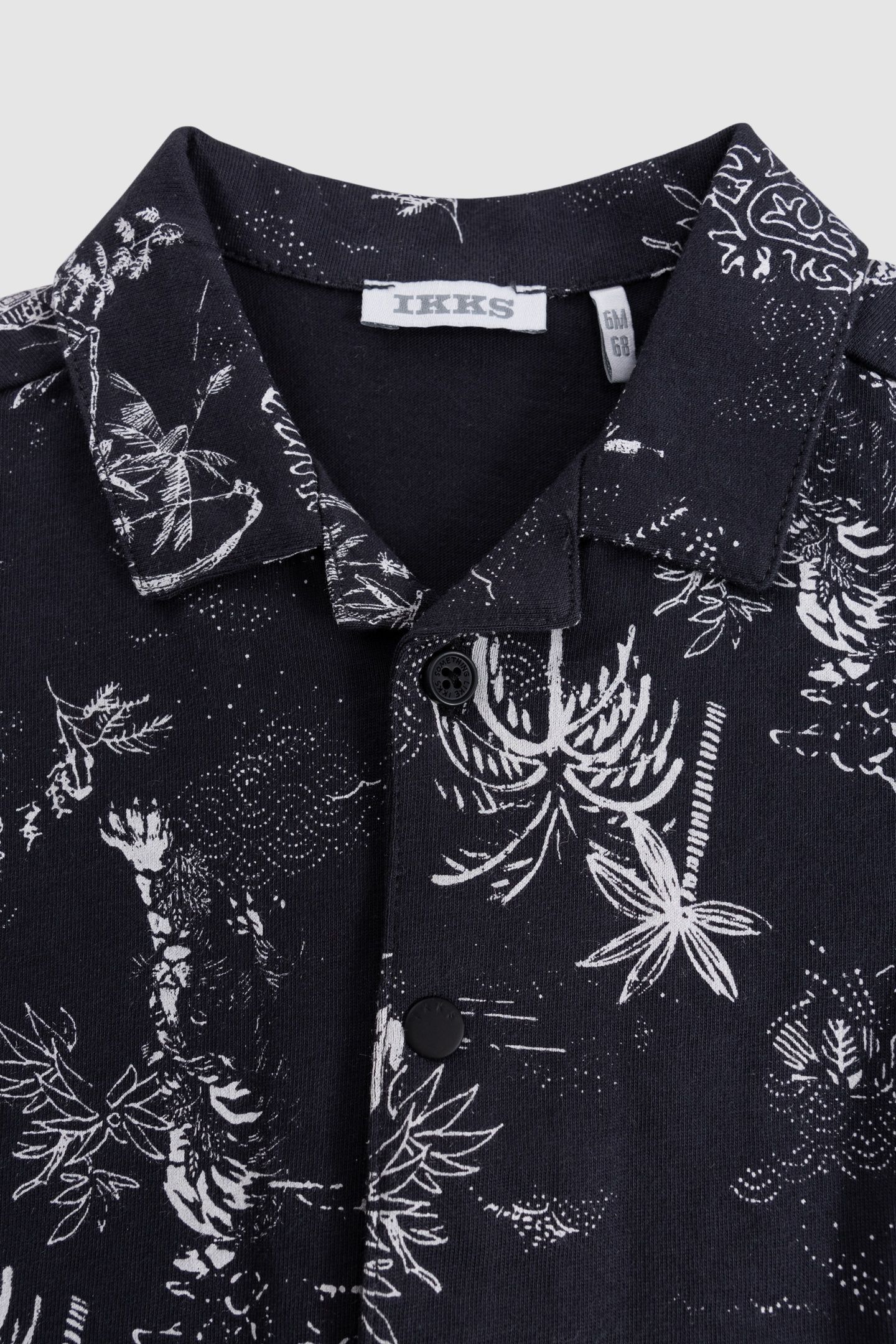 GREY JUNGLE PRINT SHIRT 3