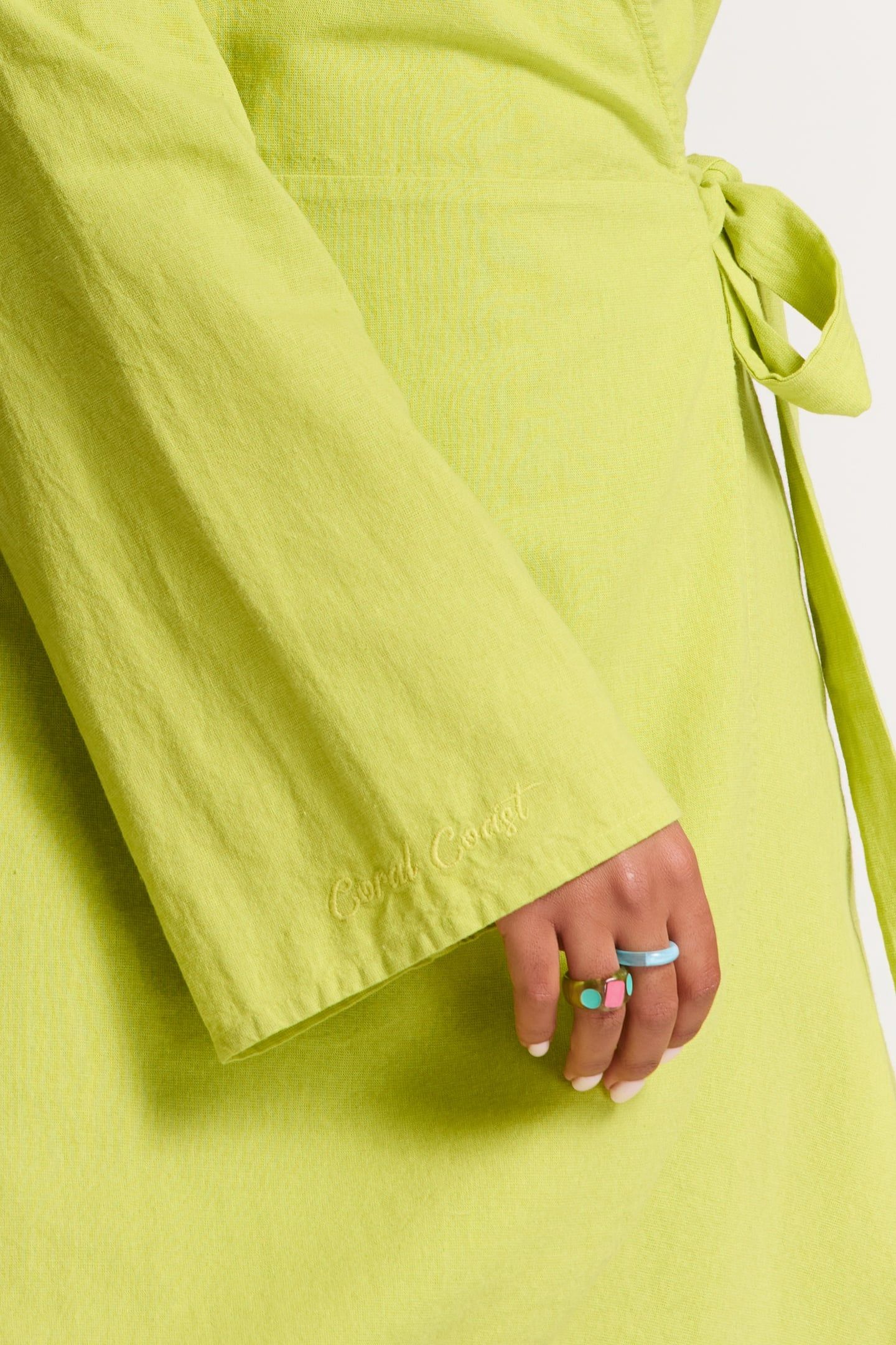 JANELLE DRESS GREEN PISTACHE 7
